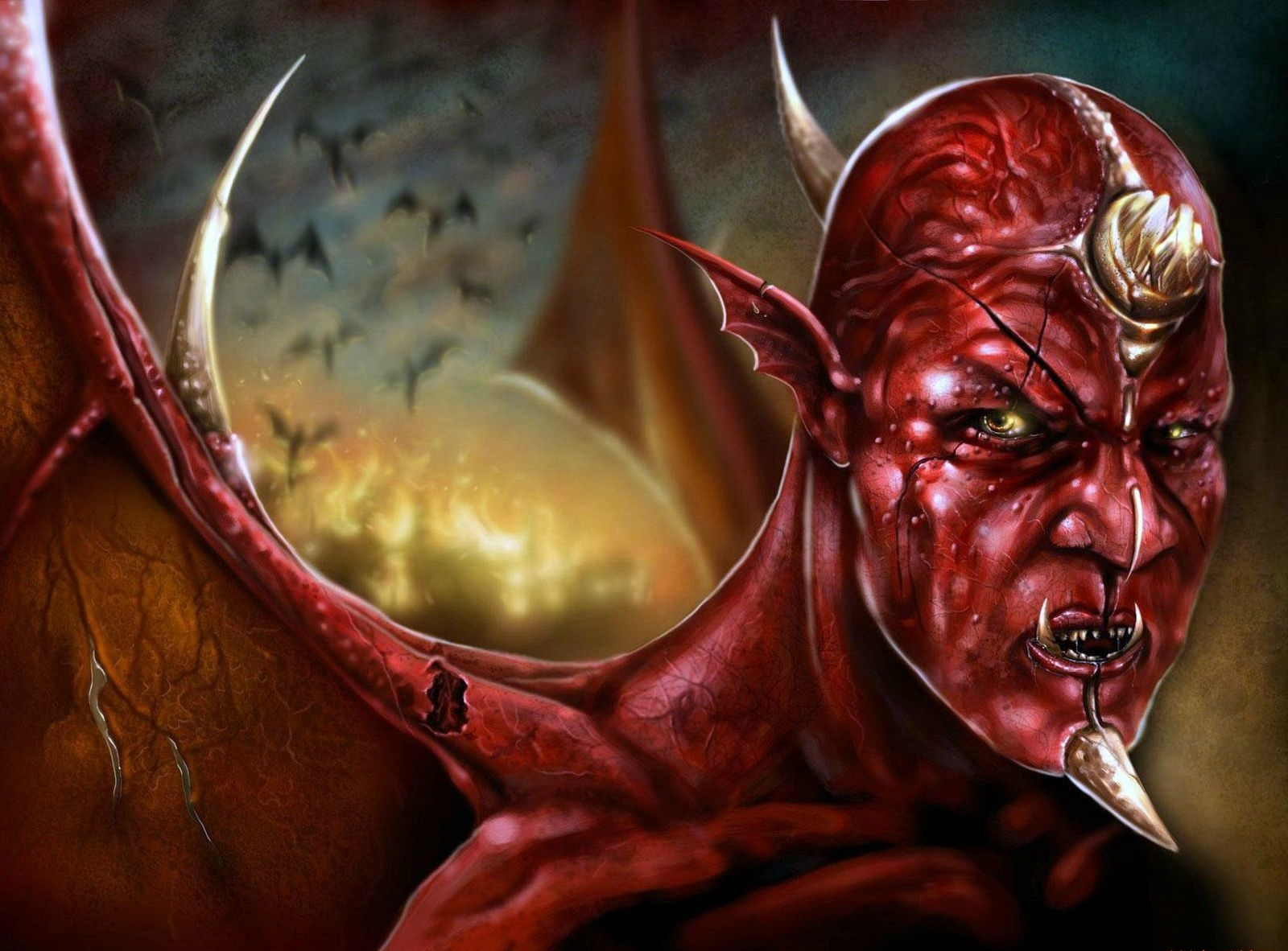 Free download wallpaper Dark, Demon on your PC desktop