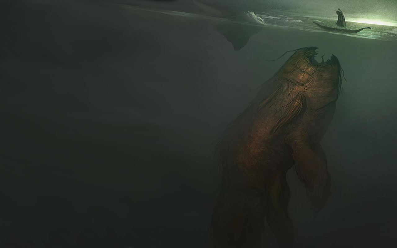 Descarga gratis la imagen Fantasía, Monstruo De Mar en el escritorio de tu PC