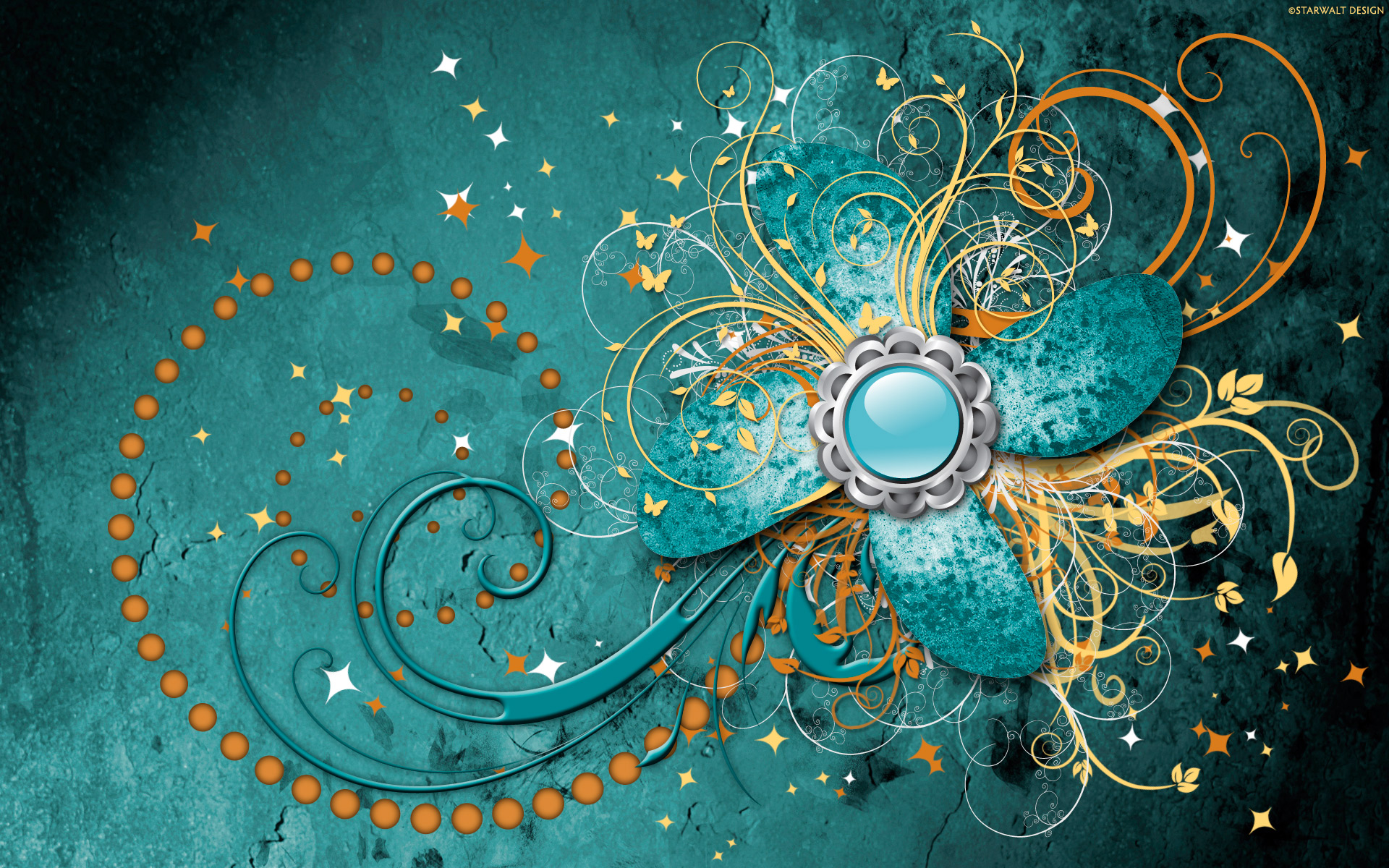 Free download wallpaper Abstract, Vector, Design, Sparkles on your PC desktop