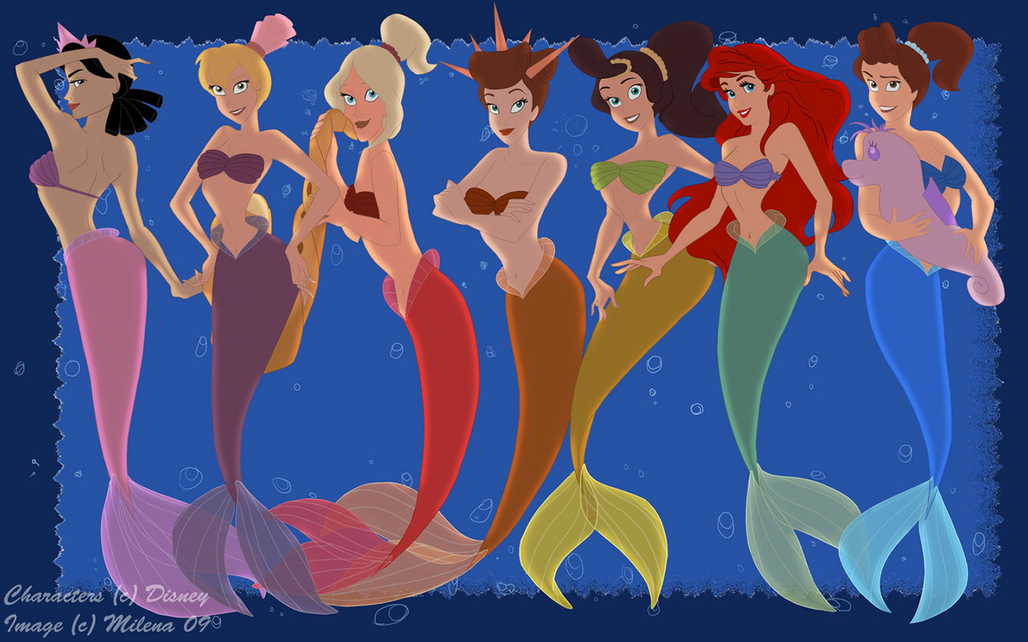 movie, the little mermaid: ariel's beginning, adella (the little mermaid), alana (the little mermaid), andrina (the little mermaid), aquata (the little mermaid), ariel (the little mermaid), arista (the little mermaid), attina (the little mermaid), mermaid, the little mermaid