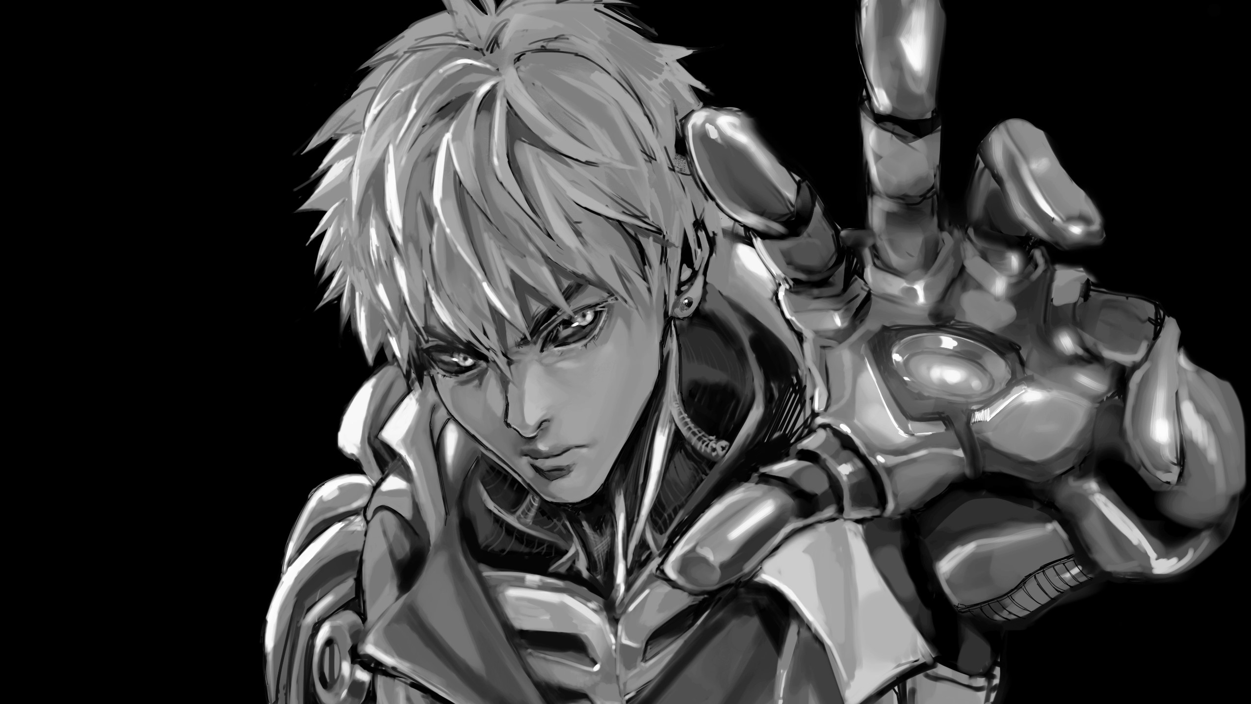 Free download wallpaper Anime, One Punch Man, Genos (One Punch Man) on your PC desktop
