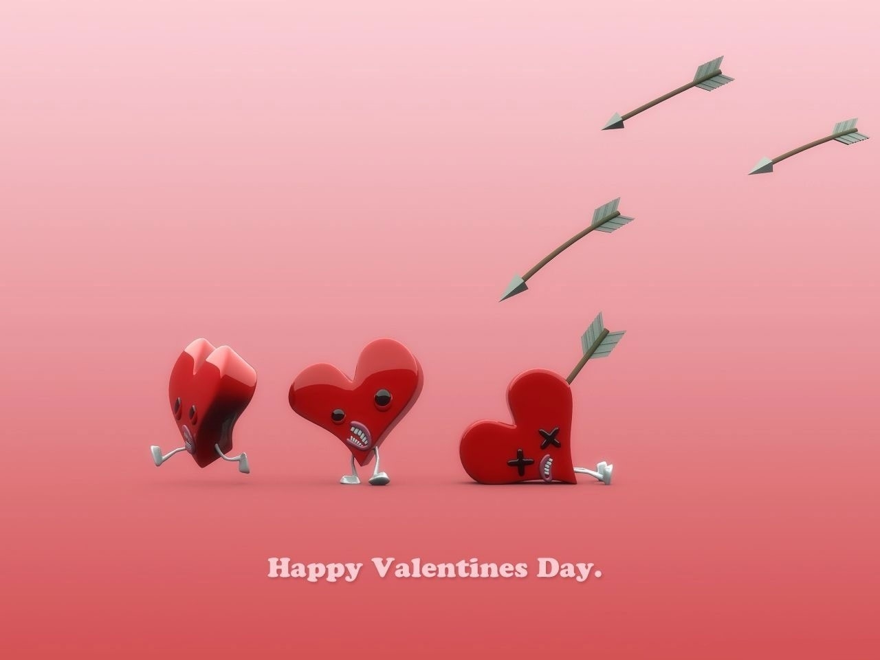 Скачать картинку Праздники, День Святого Валентина (Valentine's Day), Сердца, Любовь, Юмор в телефон бесплатно.