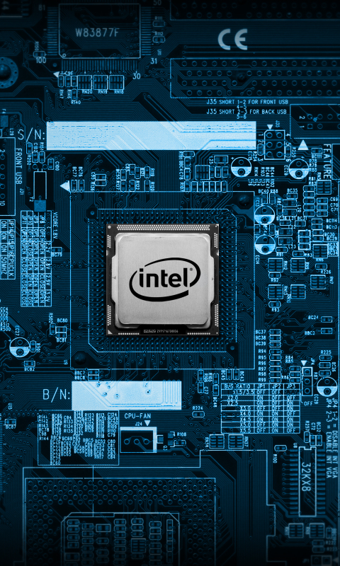 Download mobile wallpaper Technology, Intel for free.