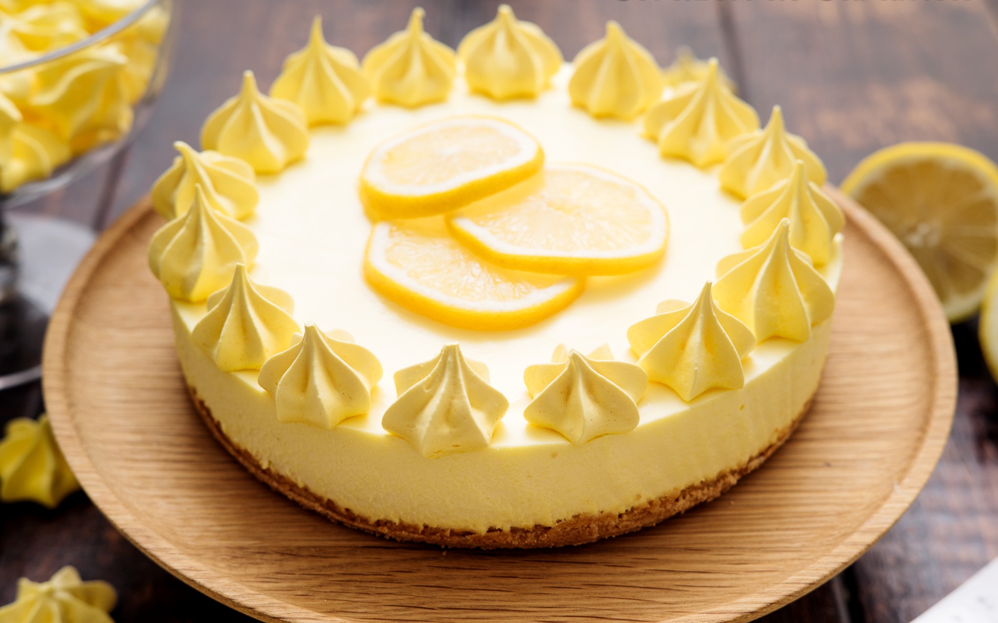 Free download wallpaper Food, Dessert, Cake, Cream, Lemon, Pastry on your PC desktop