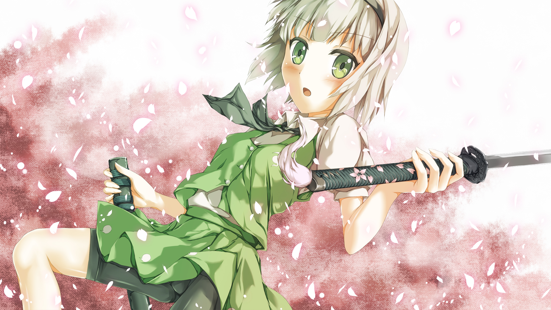 Download mobile wallpaper Anime, Touhou, Youmu Konpaku for free.