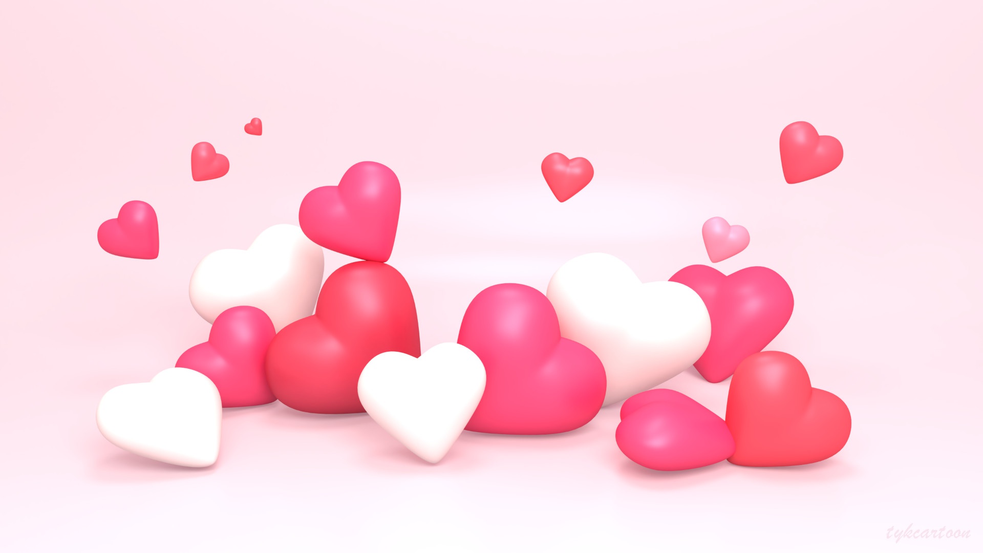 Free download wallpaper Pink, Heart, Artistic on your PC desktop