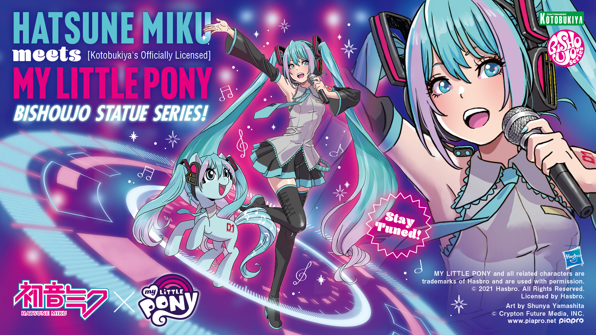 Free download wallpaper Vocaloid, Crossover, My Little Pony, Hatsune Miku, Tv Show on your PC desktop