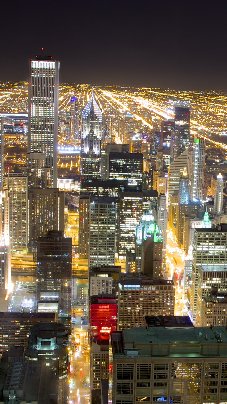 Download mobile wallpaper Cities, Chicago, Man Made for free.