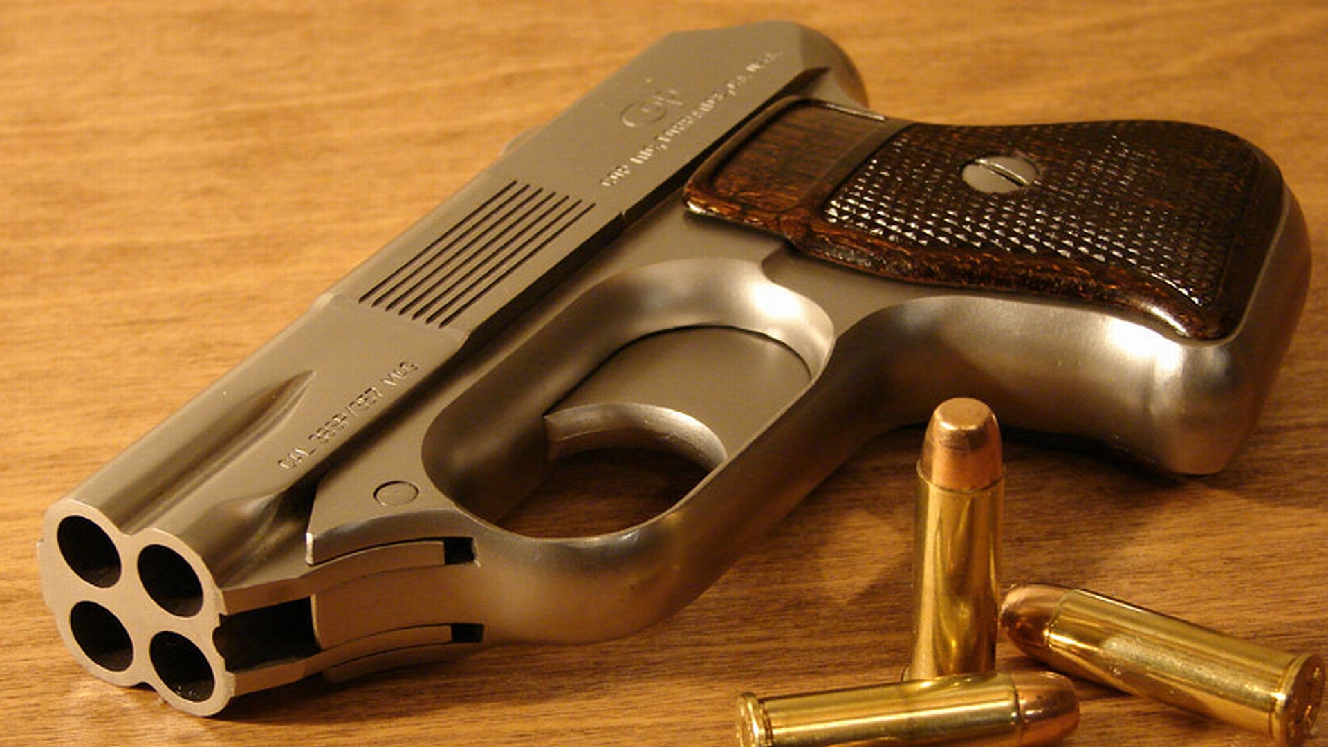 Handy-Wallpaper Cop 357 Derringer Pistole, Waffen kostenlos herunterladen.