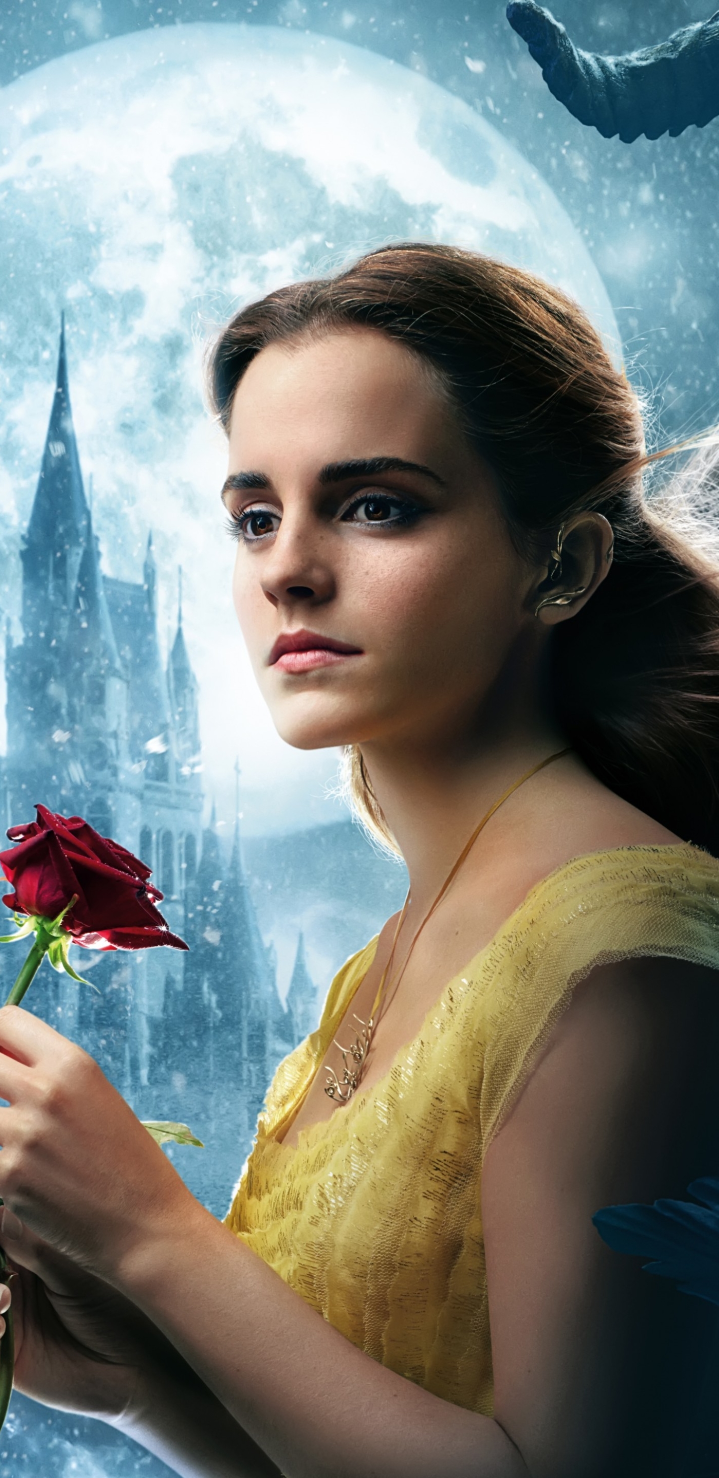 Download mobile wallpaper Emma Watson, Movie, Beauty And The Beast (2017) for free.