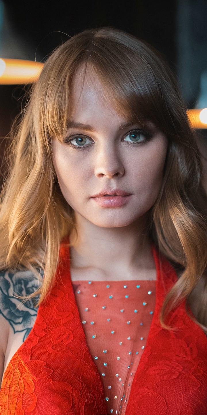 Download mobile wallpaper Tattoo, Blonde, Russian, Model, Women, Blue Eyes, Anastasiya Scheglova for free.