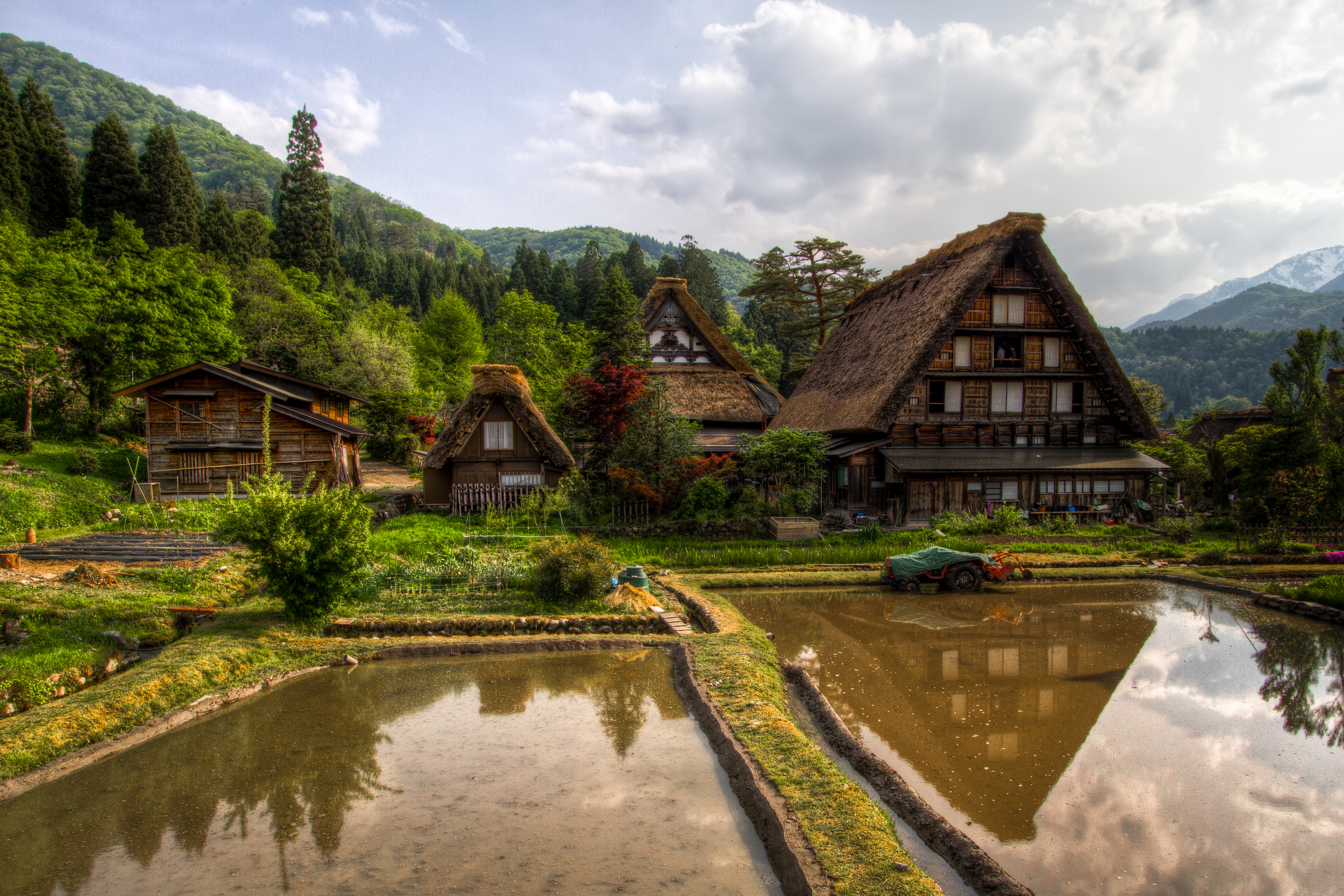 1523197 завантажити шпалери створено людиною, село огімачі, сільська місцевість, префектура гіфу, японія - заставки і картинки безкоштовно
