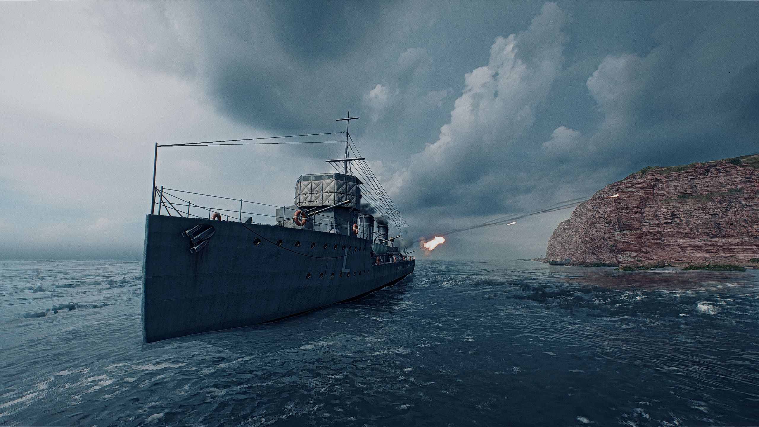 Laden Sie das Schlachtfeld, Schiff, Computerspiele, Battlefield 1-Bild kostenlos auf Ihren PC-Desktop herunter
