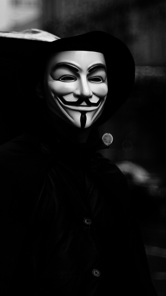 Download mobile wallpaper Technology, Anonymous for free.