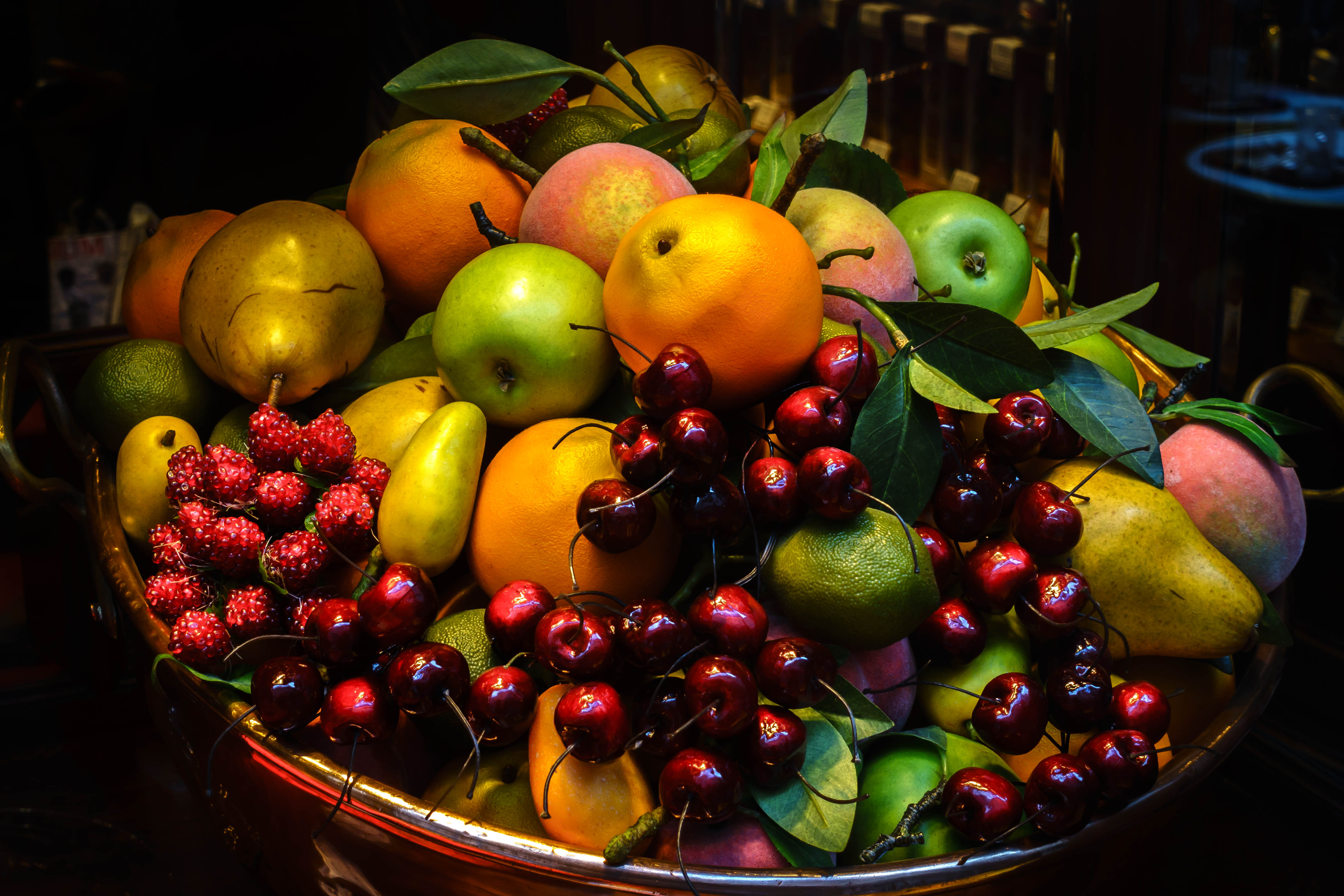 Download mobile wallpaper Fruits, Food, Cherry, Fruit, Colorful for free.