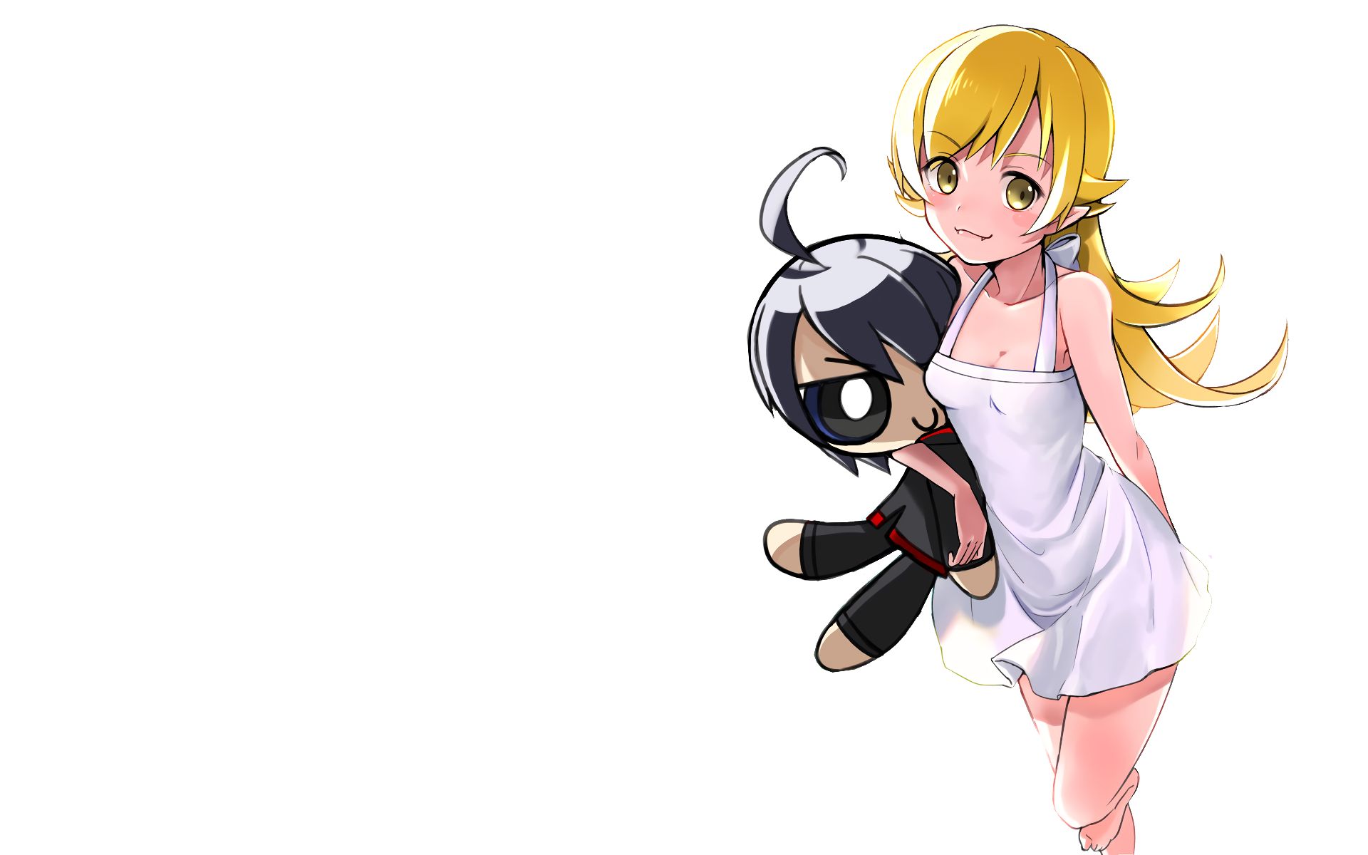 Laden Sie das Animes, Monogatari (Serie), Shinobu Oshino-Bild kostenlos auf Ihren PC-Desktop herunter