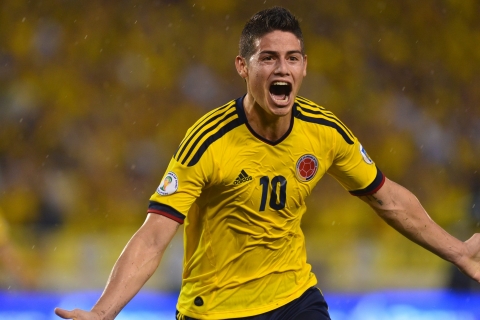 Download mobile wallpaper Sports, Soccer, James Rodriguez for free.