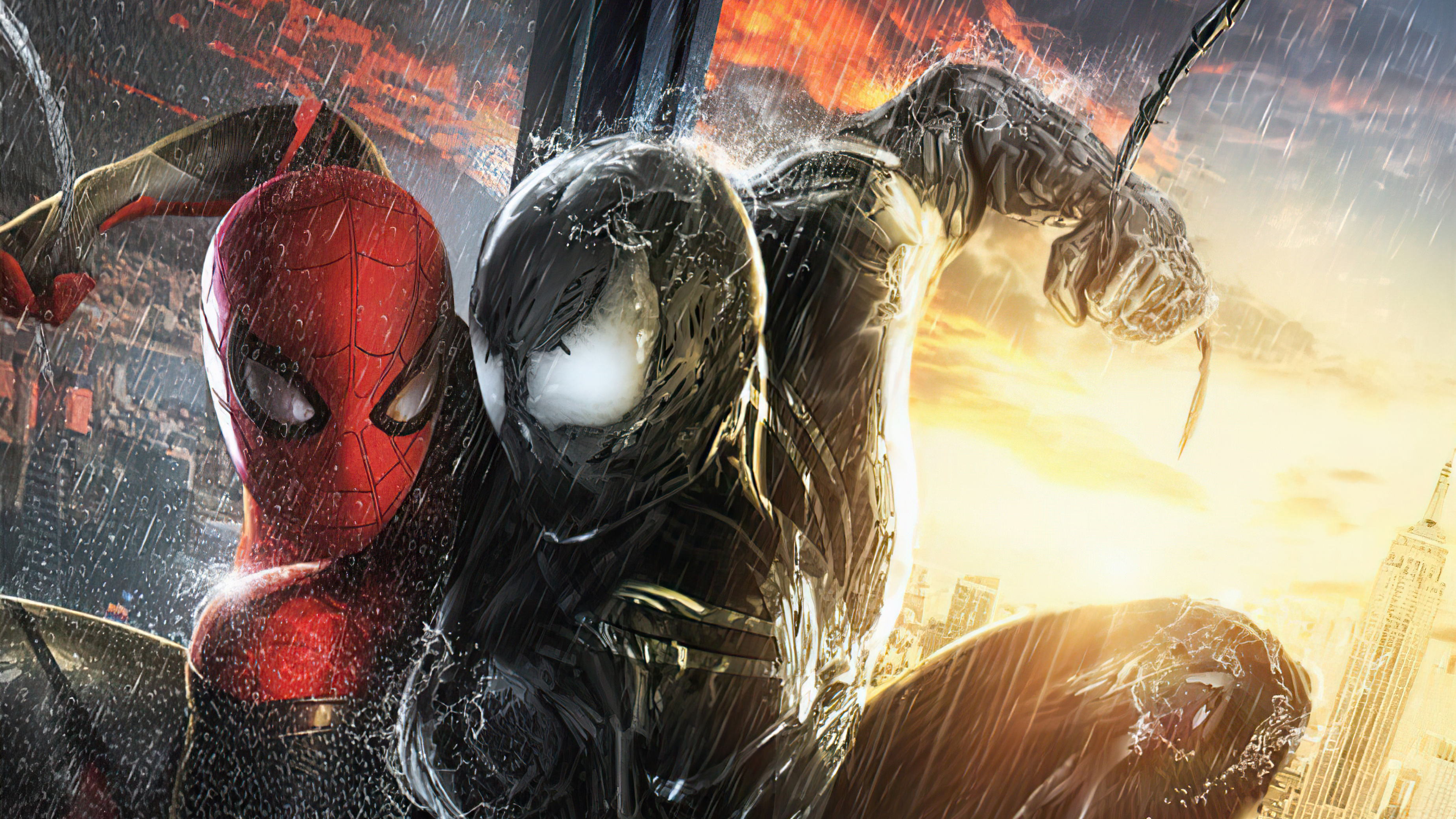 Free download wallpaper Spider Man, Venom, Comics on your PC desktop