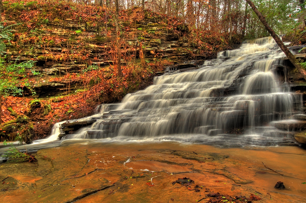 Free download wallpaper Waterfall, Earth on your PC desktop