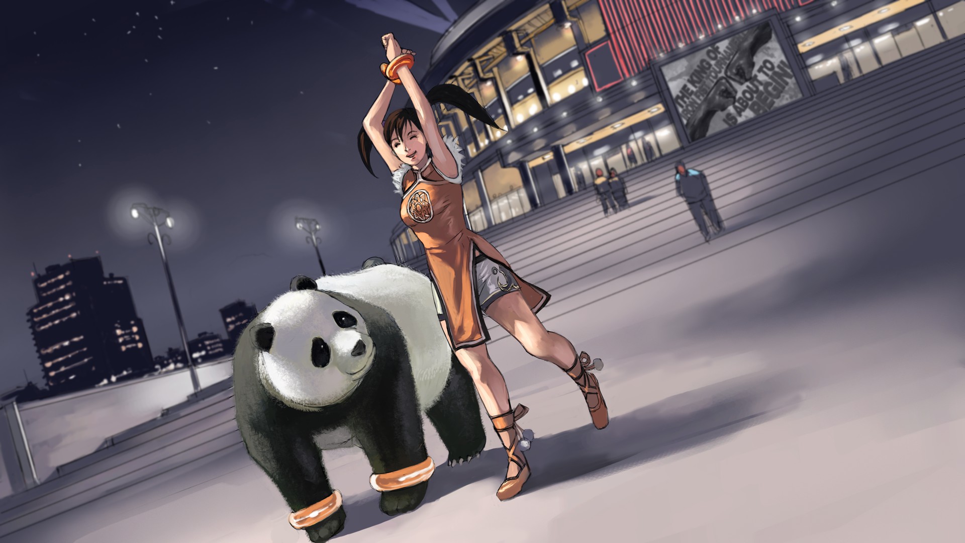 Meilleurs fonds d'écran Panda (Tekken) pour l'écran du téléphone