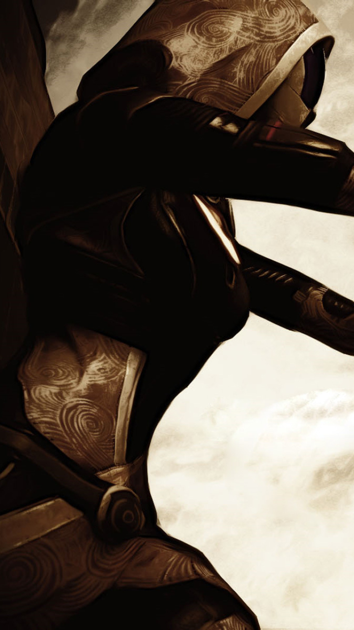 Download mobile wallpaper Alien, Mass Effect, Warrior, Sci Fi, Video Game, Tali'zorah for free.