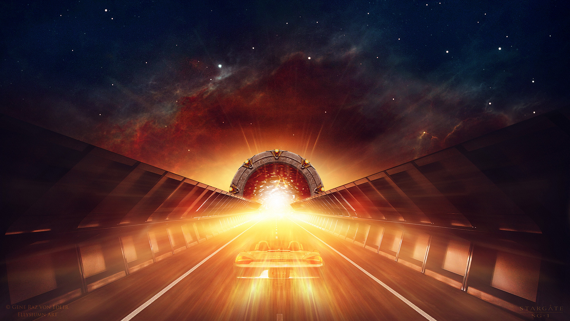 Download mobile wallpaper Landscape, Sci Fi, Stargate for free.