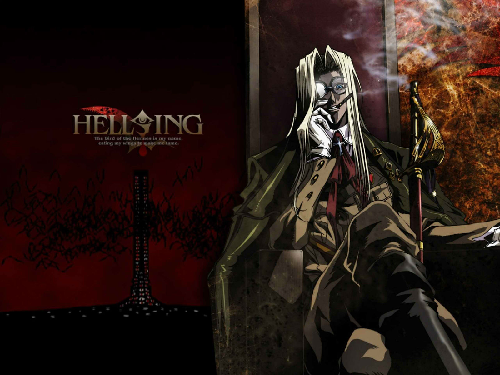 Download mobile wallpaper Anime, Dark, Hellsing for free.