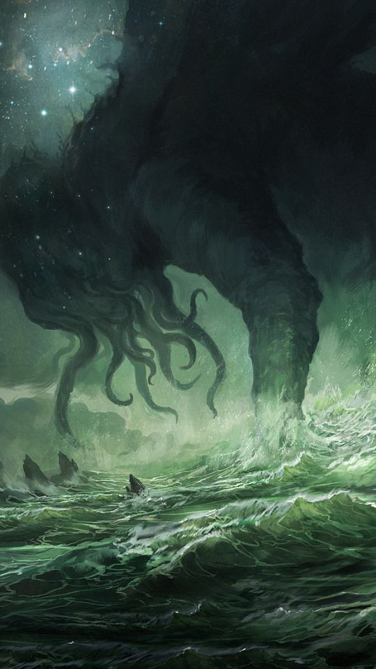 Descarga gratuita de fondo de pantalla para móvil de Fantasía, Cthulhu.