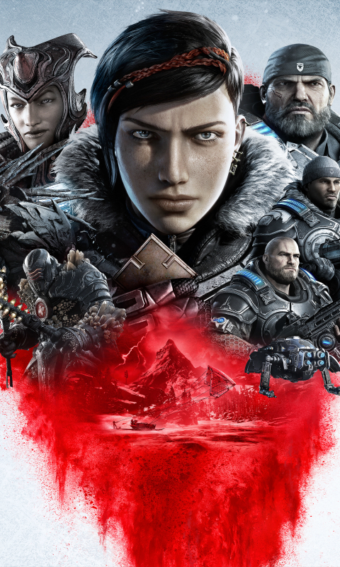 Handy-Wallpaper Gears Of War, Computerspiele, Gears 5 kostenlos herunterladen.