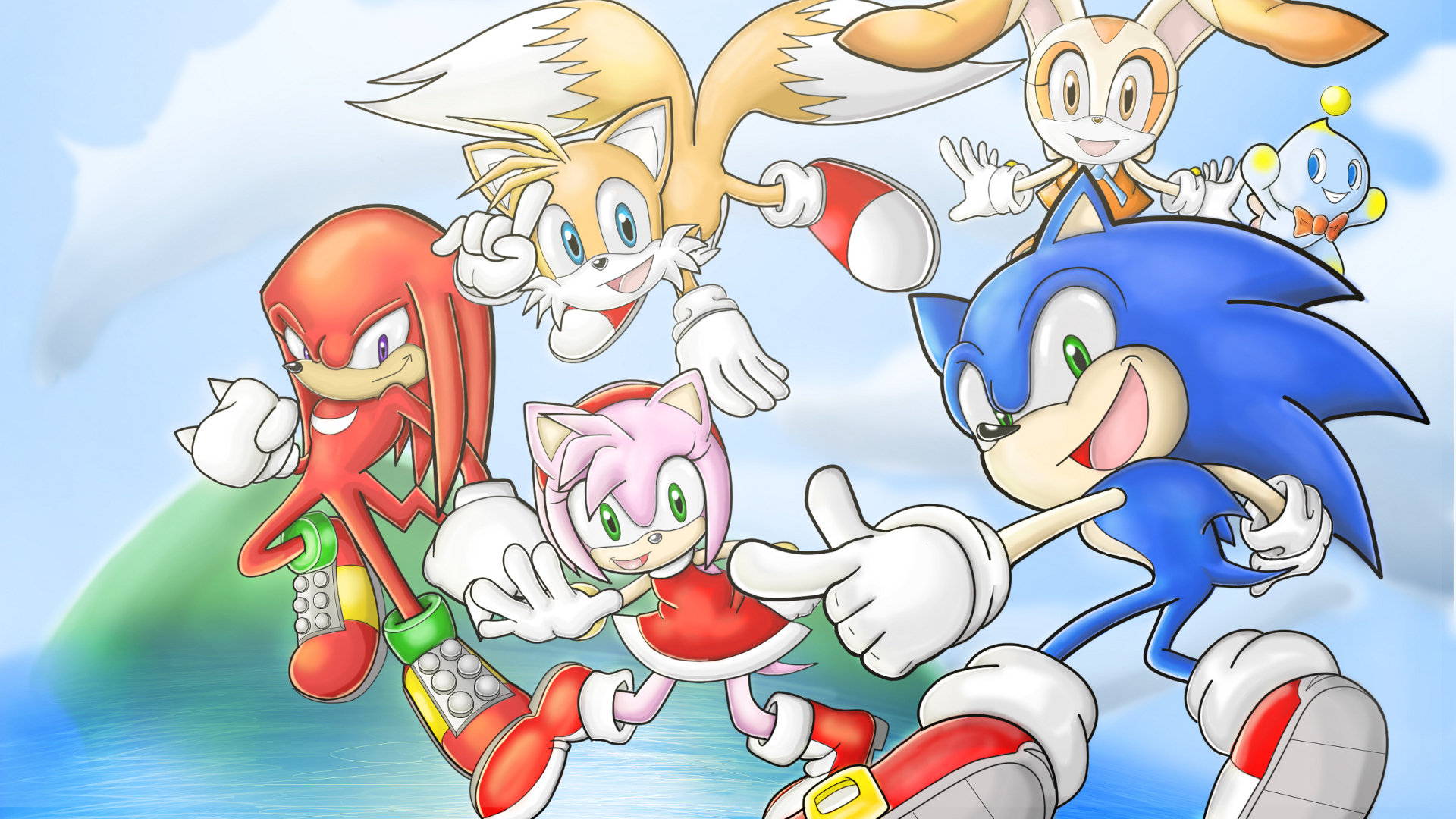 Download mobile wallpaper Sonic Advance, Sonic, Video Game for free.