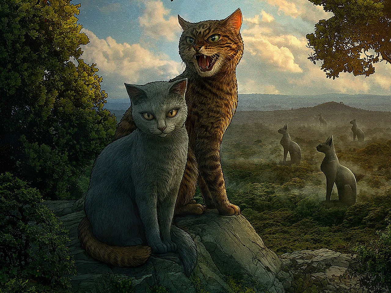 Free download wallpaper Cat, Animal on your PC desktop