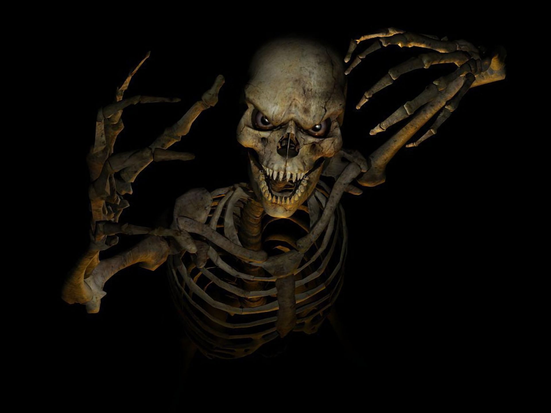 Laden Sie das Düster, Gruselig, Skelett-Bild kostenlos auf Ihren PC-Desktop herunter