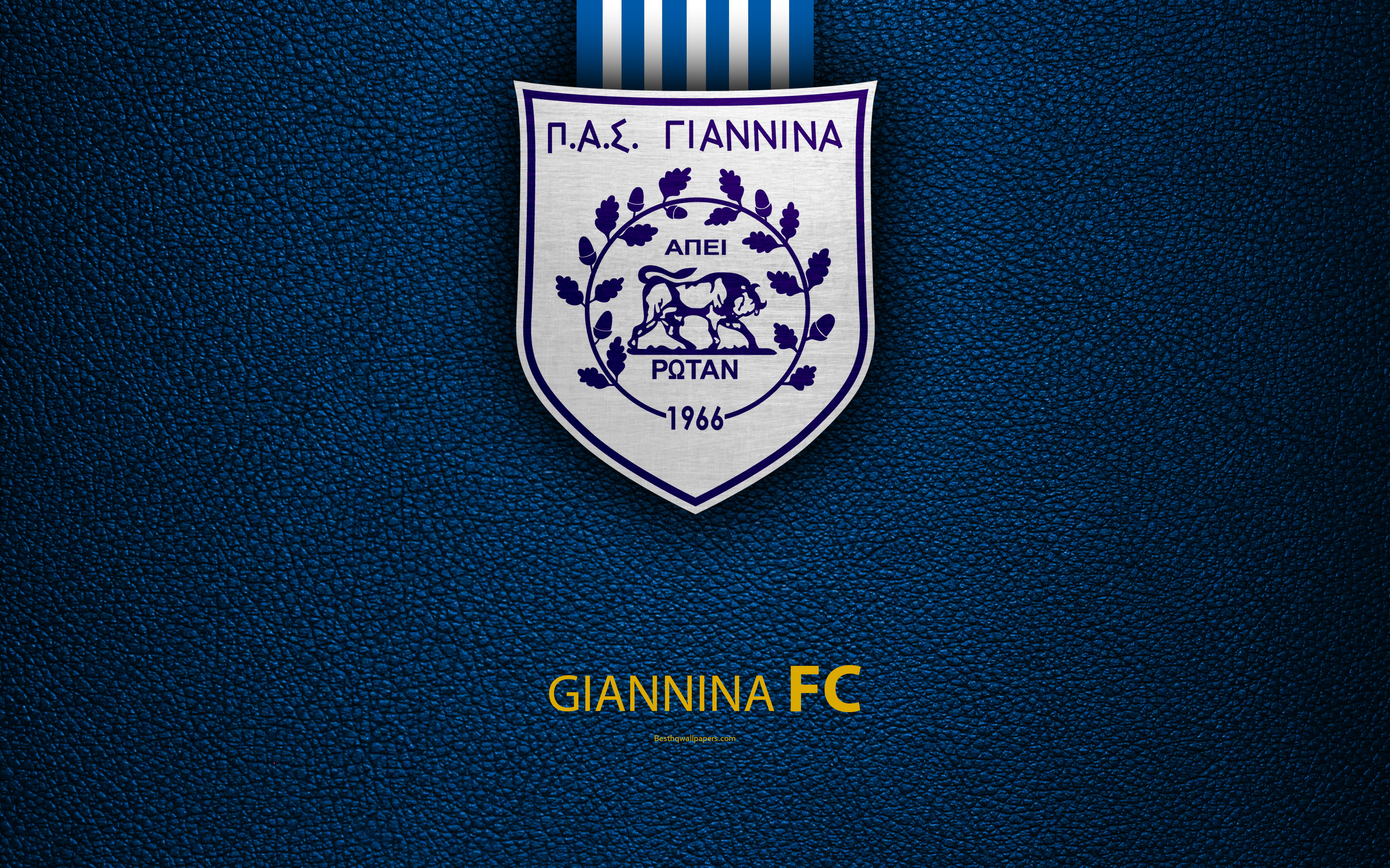 Free download wallpaper Sports, Logo, Emblem, Soccer, Pas Giannina F C on your PC desktop