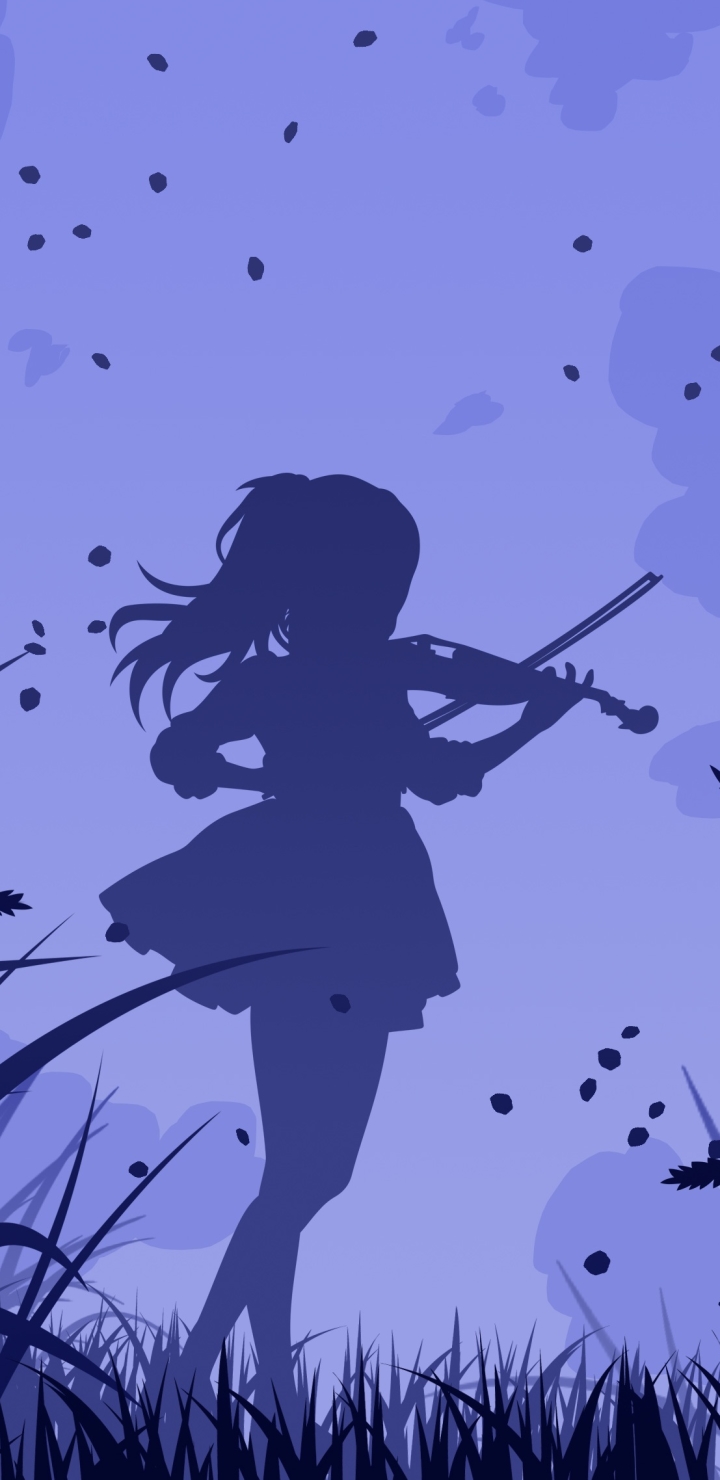 Handy-Wallpaper Animes, Kaori Miyazono, Ihre Lüge Im April kostenlos herunterladen.