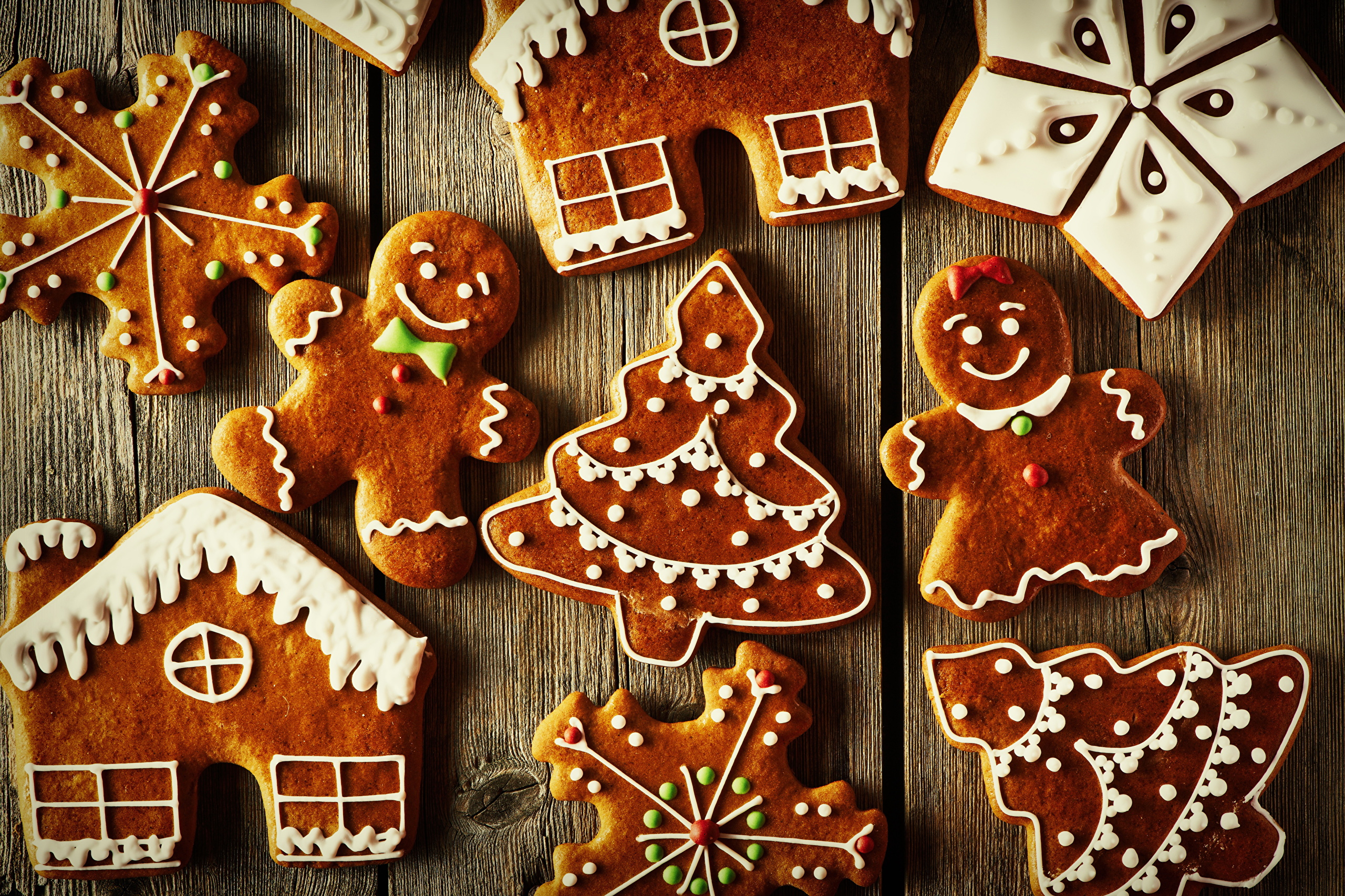 Téléchargez des papiers peints mobile Nourriture, Noël, Biscuit, Pain D'épice gratuitement.