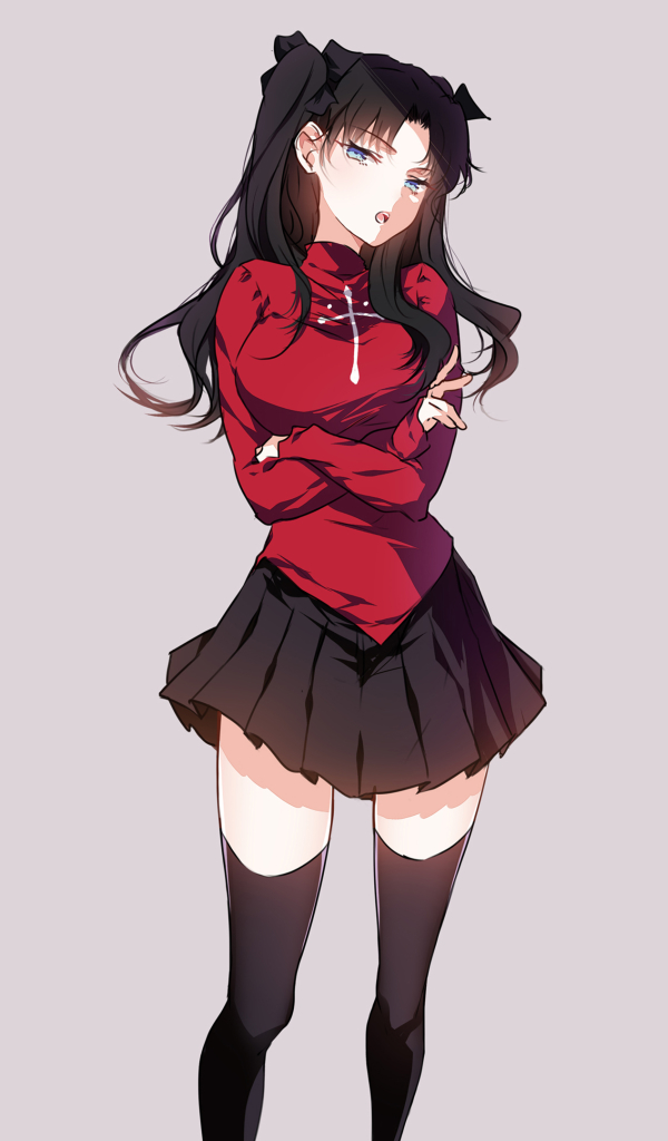 Download mobile wallpaper Anime, Fate/stay Night: Unlimited Blade Works, Rin Tohsaka, Fate Series for free.