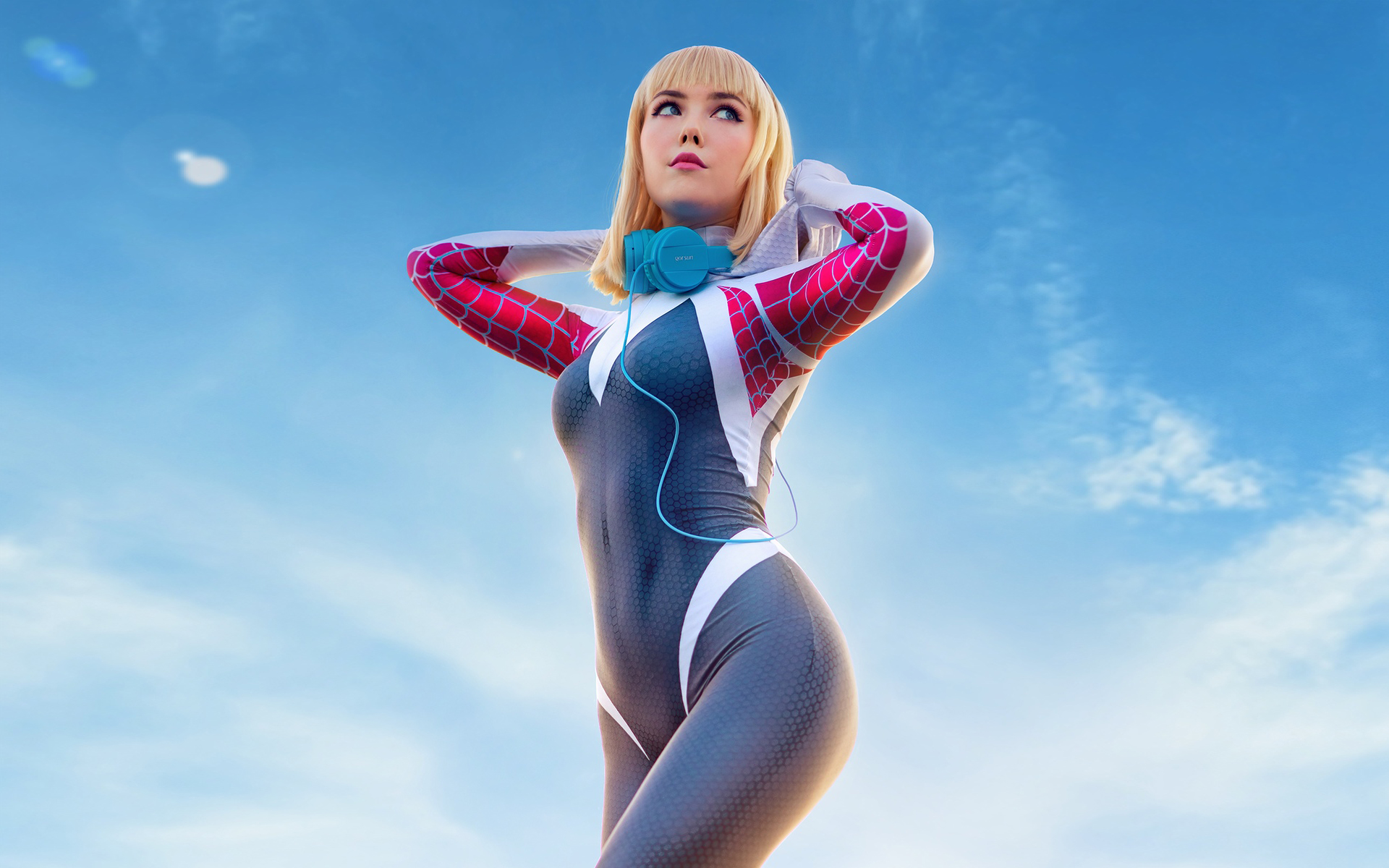 Download mobile wallpaper Women, Cosplay, Spider Gwen for free.
