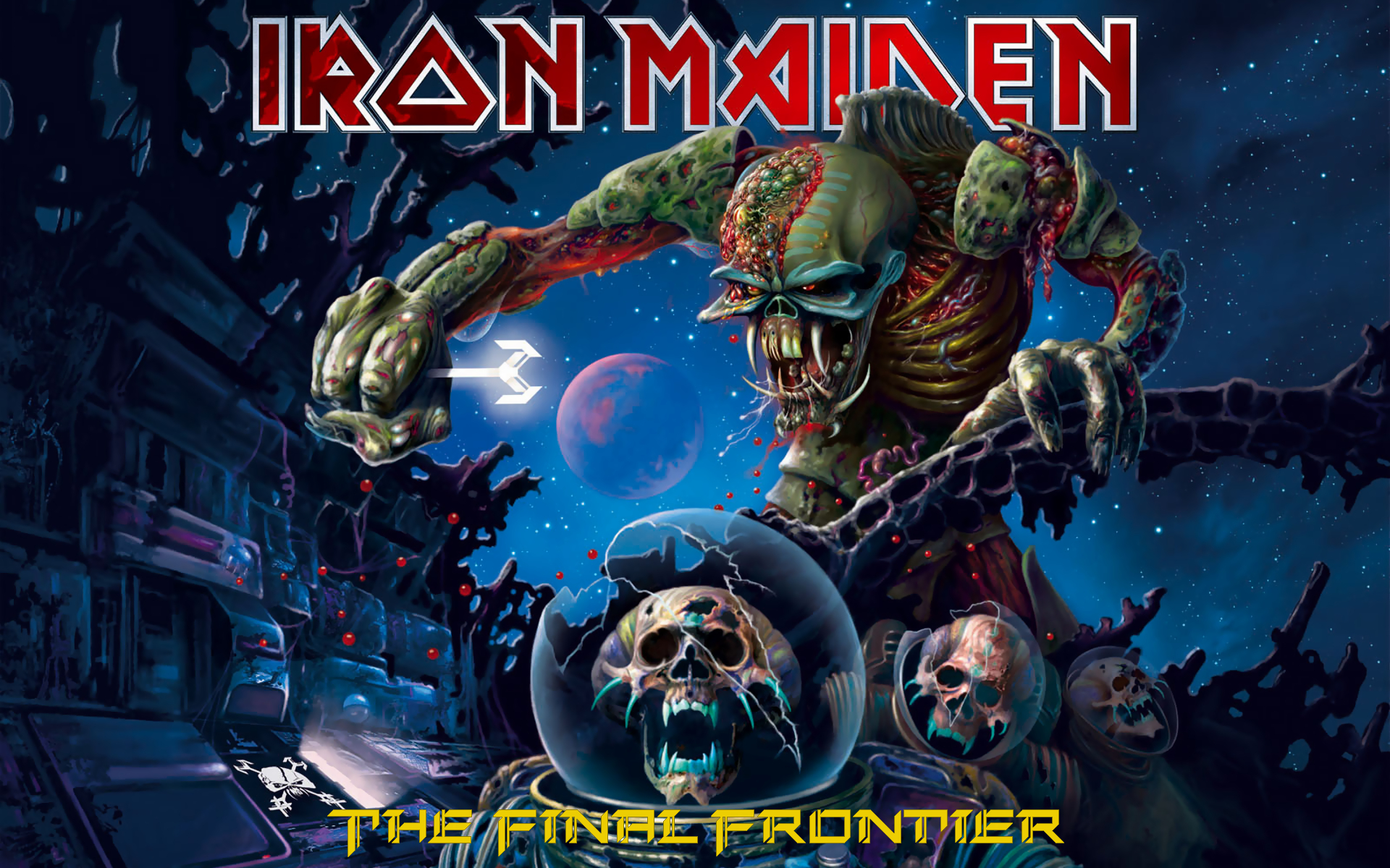 Download mobile wallpaper Music, Iron Maiden for free.