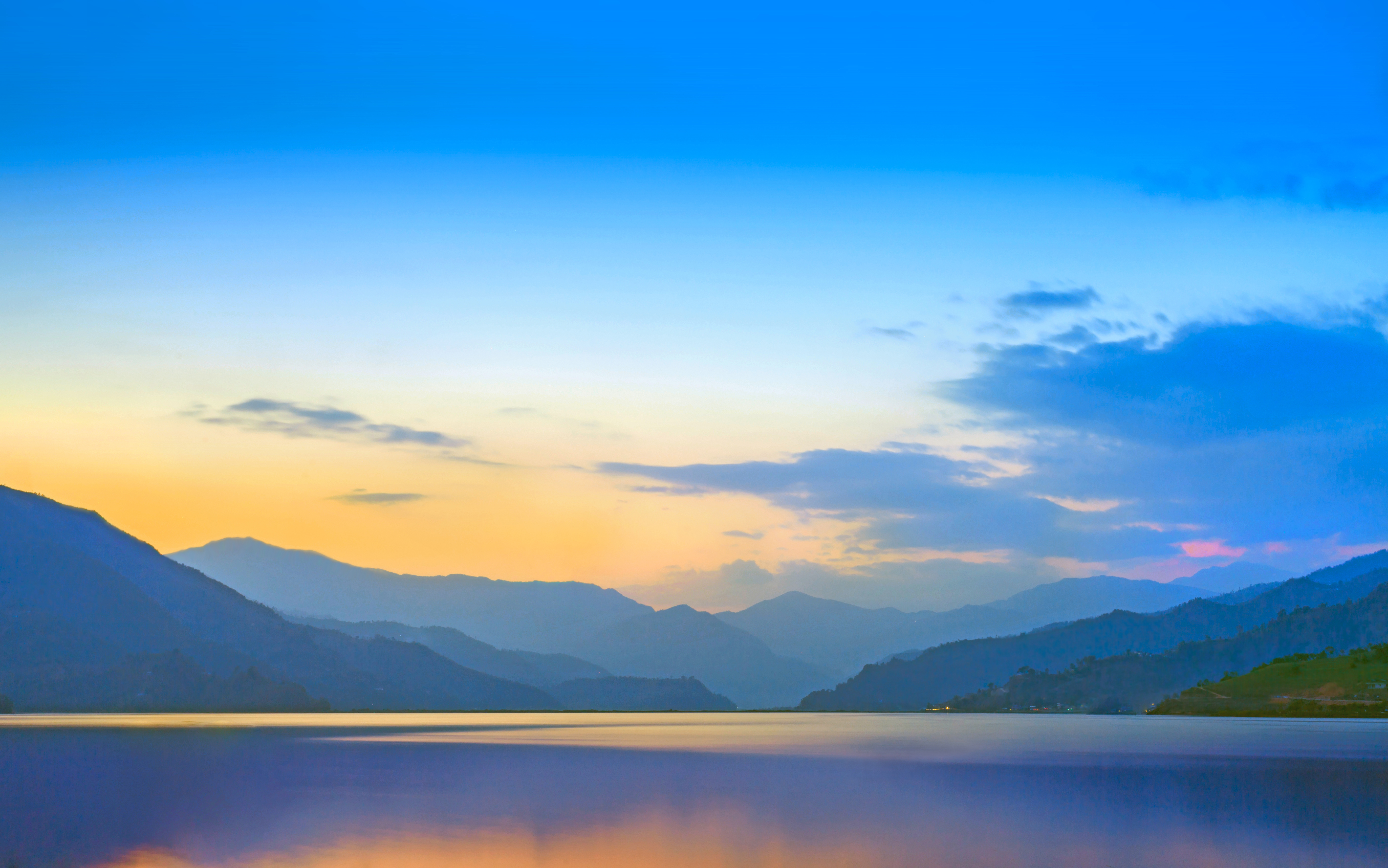 Download mobile wallpaper Sky, Mountain, Lake, Earth, Cloud, Scenic for free.