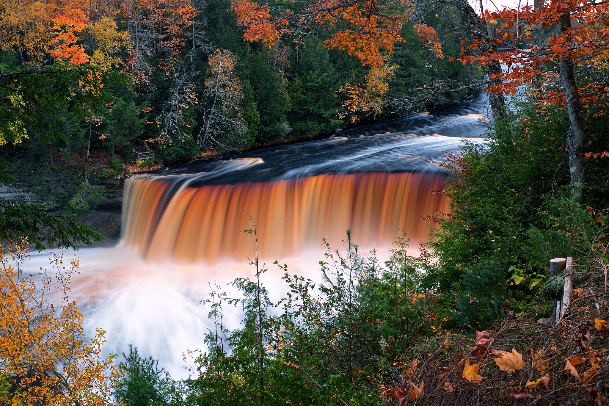 Laden Sie das Natur, Herbst, Wasserfälle, Wasserfall, Fluss, Schaum, Erde/natur-Bild kostenlos auf Ihren PC-Desktop herunter