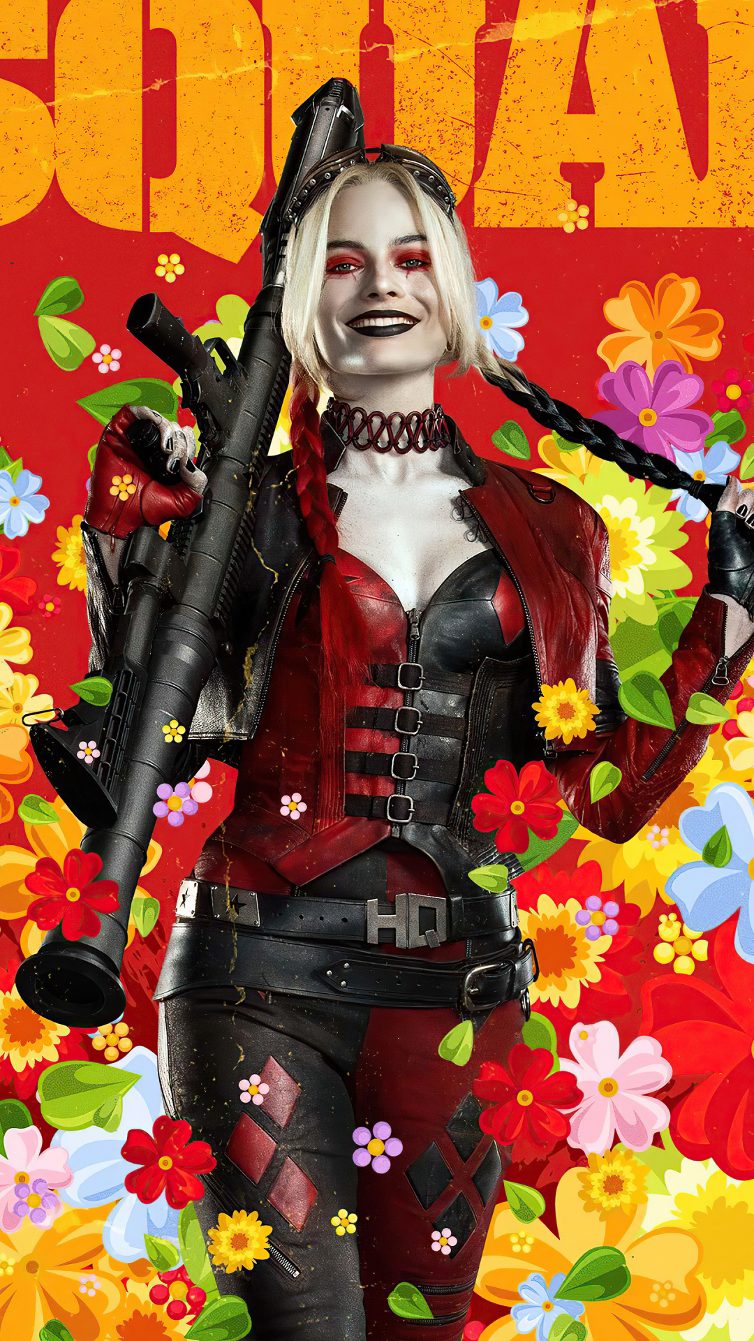 Download mobile wallpaper Movie, Harley Quinn, Harleen Quinzel, Suicide Squad, Two Toned Hair, Margot Robbie, The Suicide Squad for free.