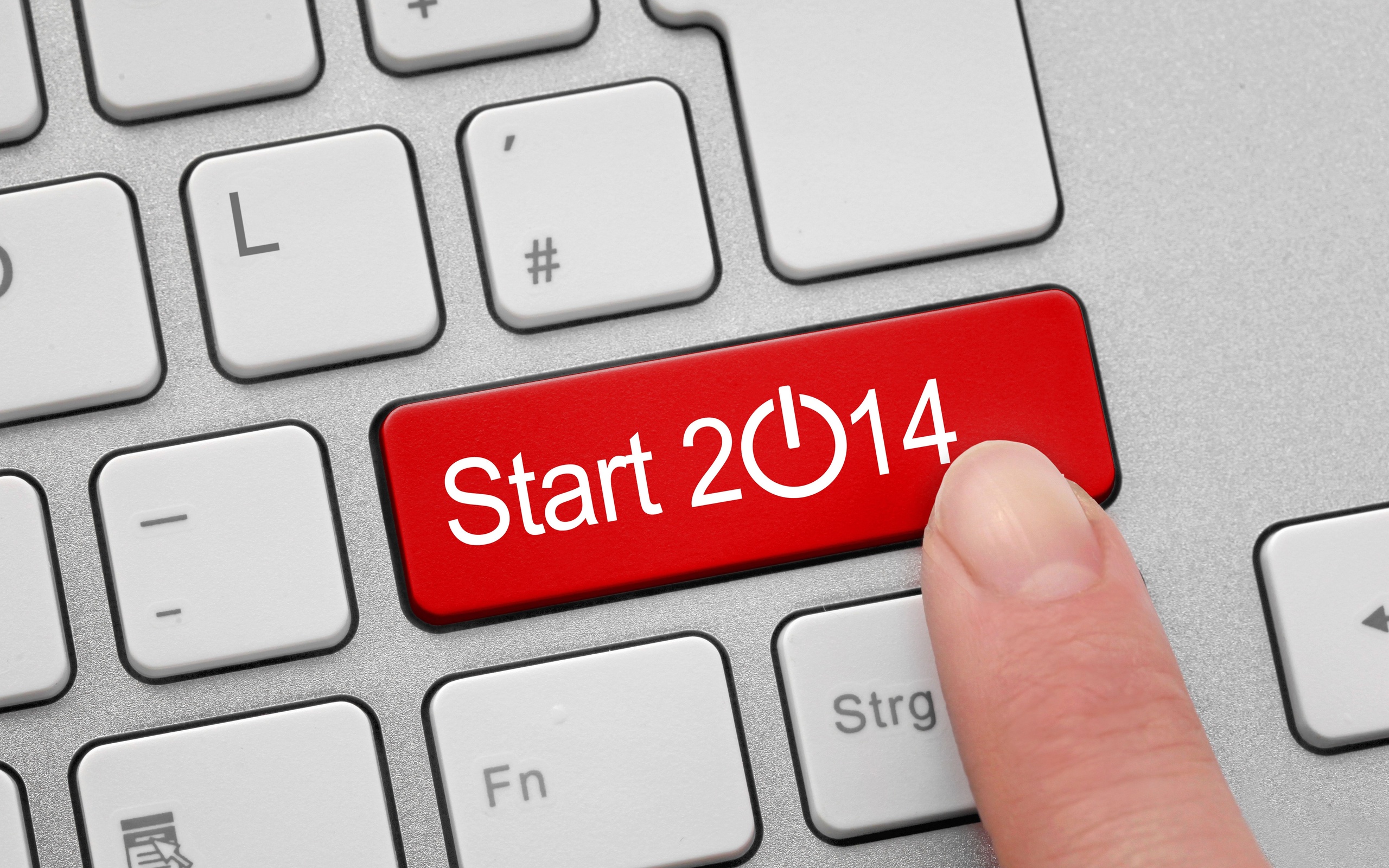 621868 скачать обои новый год, праздничные, новый год 2014, клавиатура - заставки и картинки бесплатно
