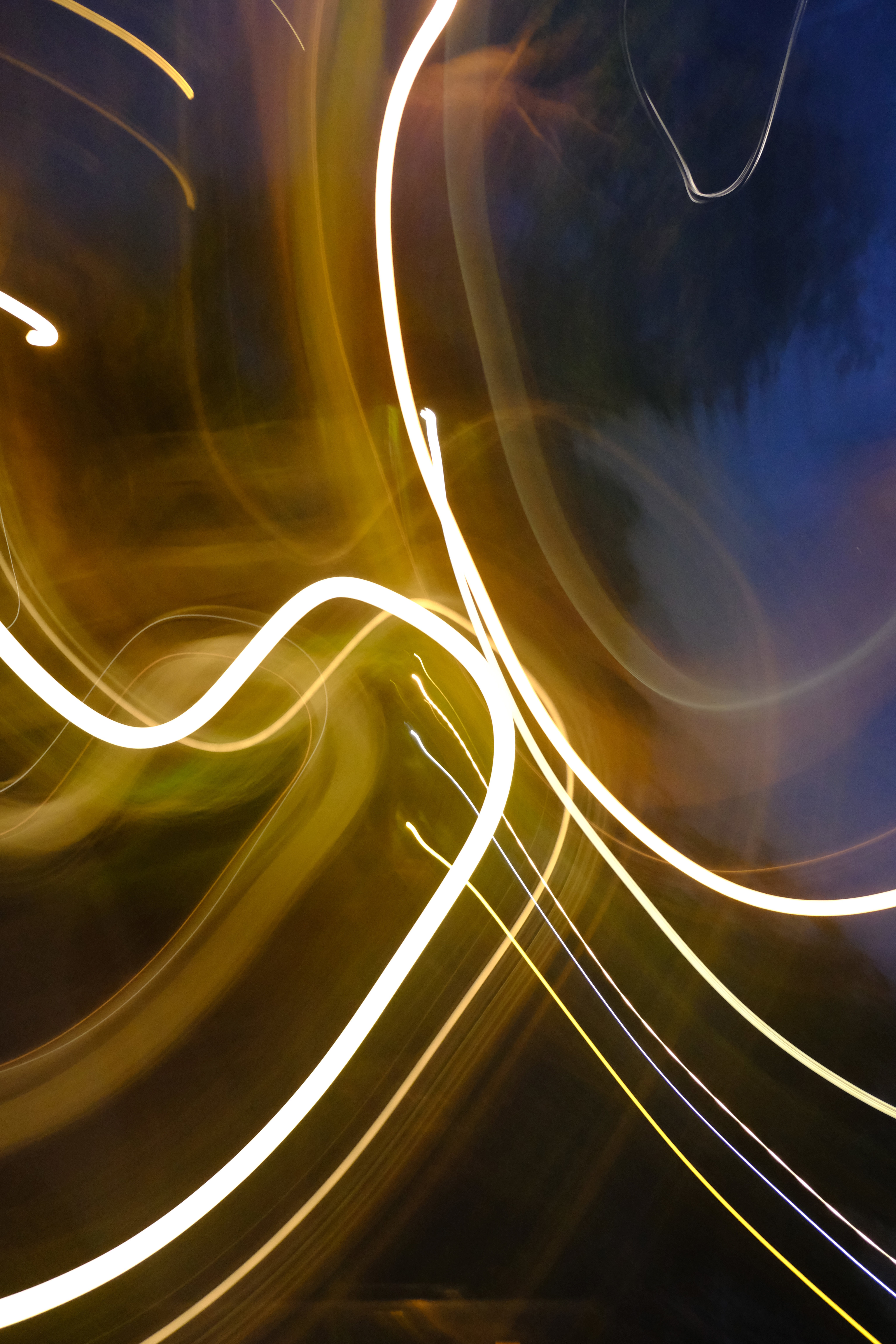 abstract, lines, long exposure, freezelight, glow HD wallpaper
