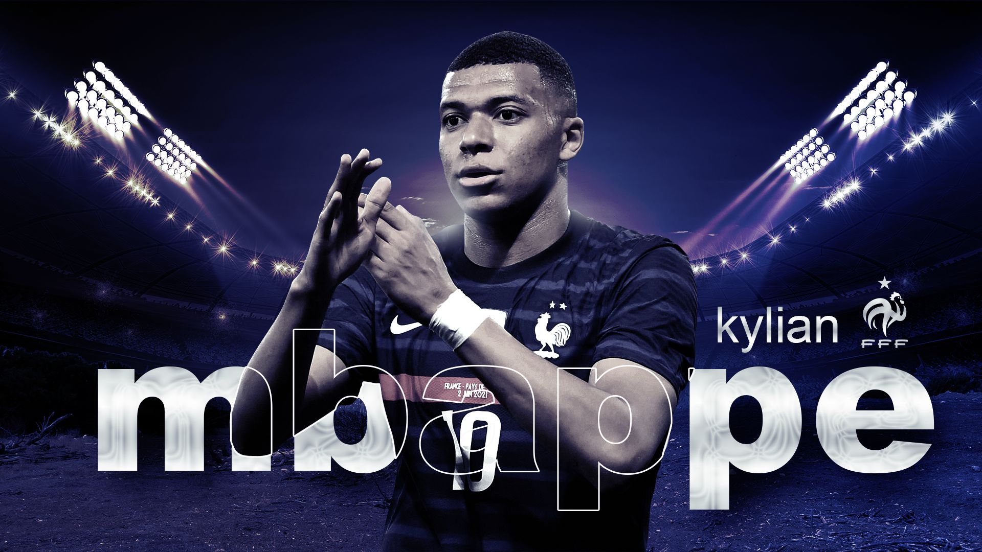 Download mobile wallpaper Sports, Soccer, Kylian Mbappé, France National Football Team for free.
