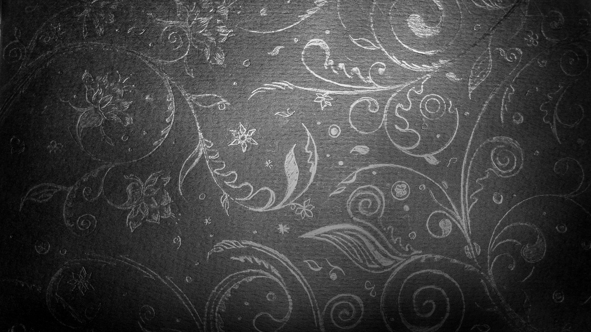 Free download wallpaper Flowers, Leaves, Dark, Textures, Background, Patterns, Texture on your PC desktop
