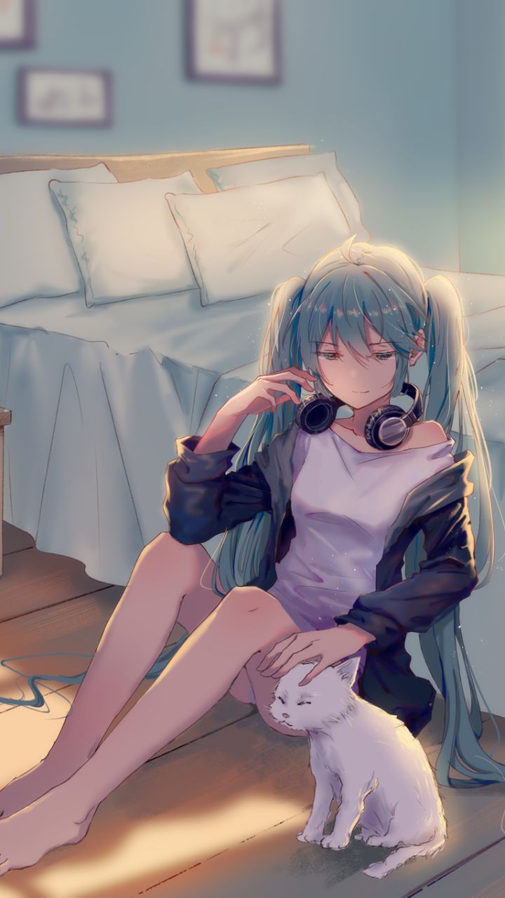 Handy-Wallpaper Vocaloid, Hatsune Miku, Animes kostenlos herunterladen.