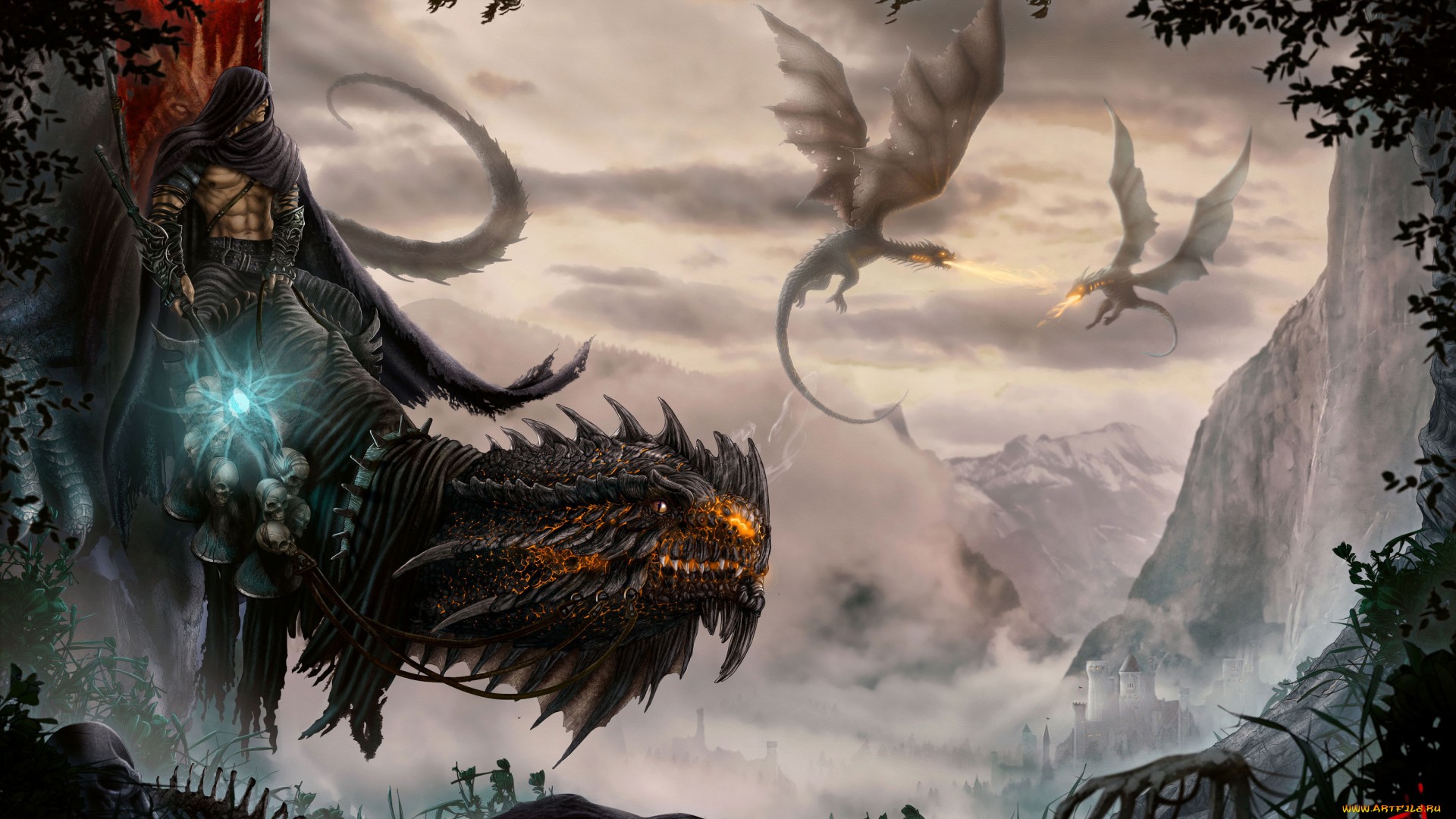 Download mobile wallpaper Fantasy, Dragon for free.