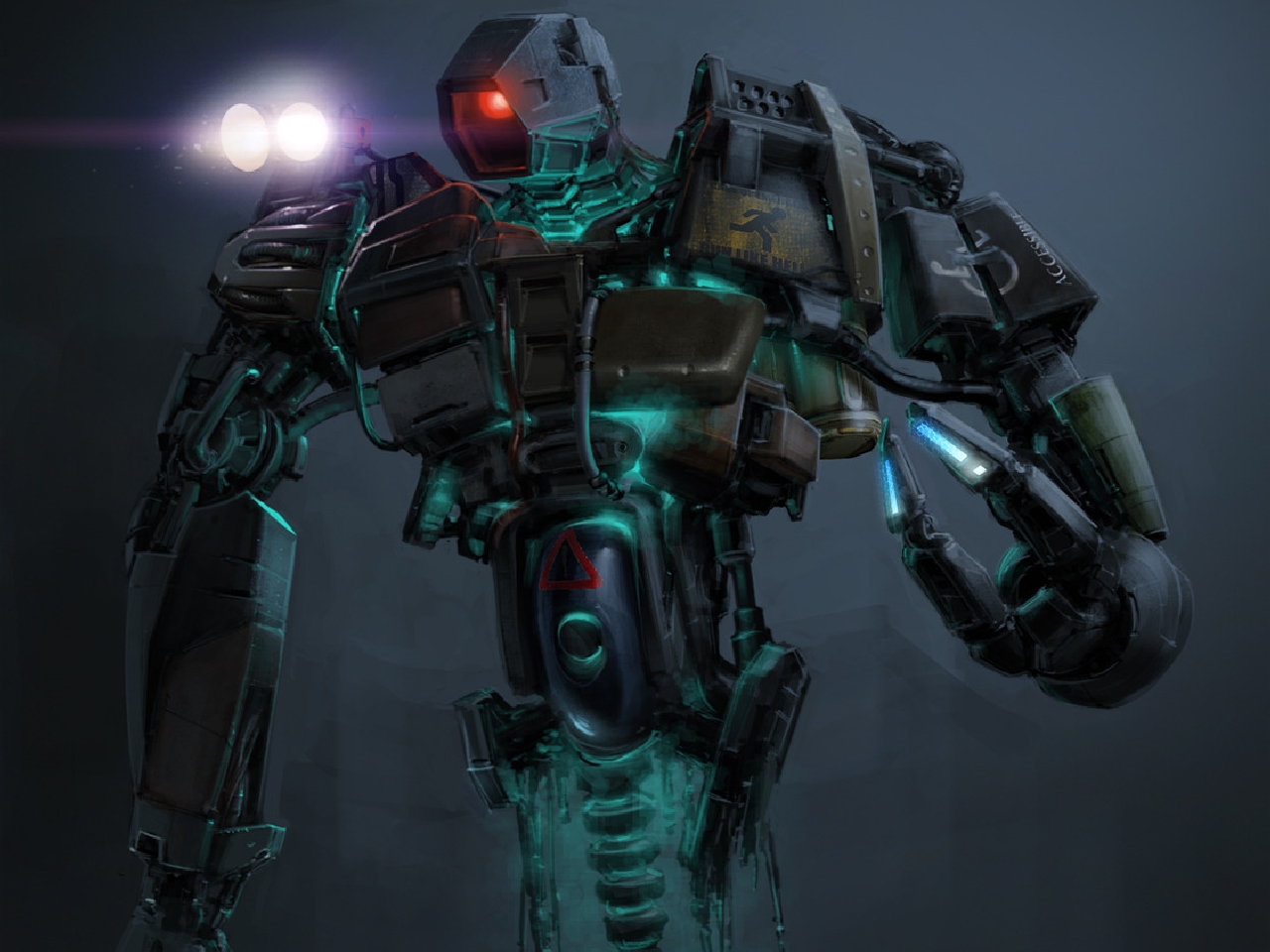 Free download wallpaper Robot, Sci Fi on your PC desktop