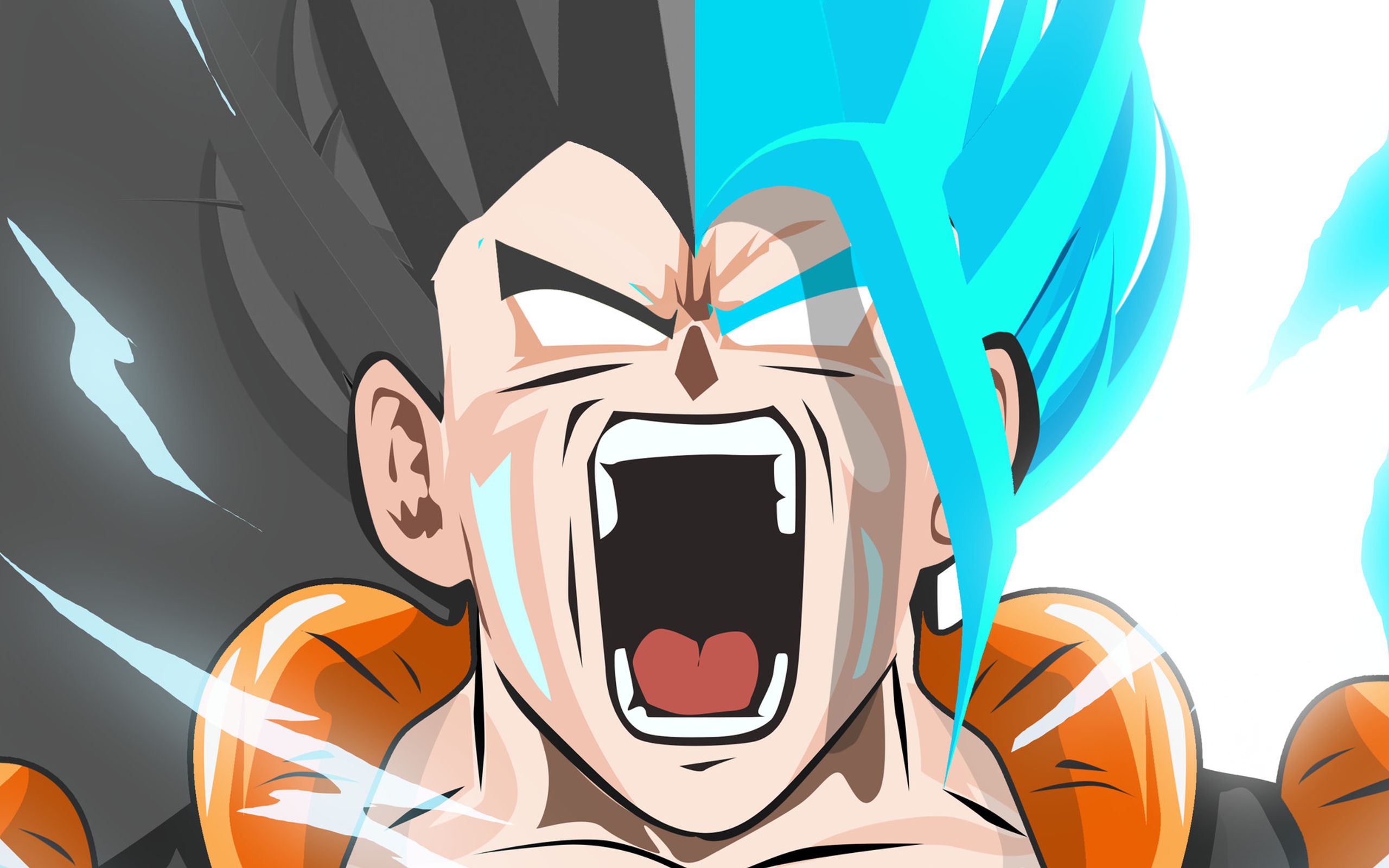 Download mobile wallpaper Anime, Dragon Ball, Dragon Ball Super, Super Saiyan Blue, Vegito (Dragon Ball) for free.