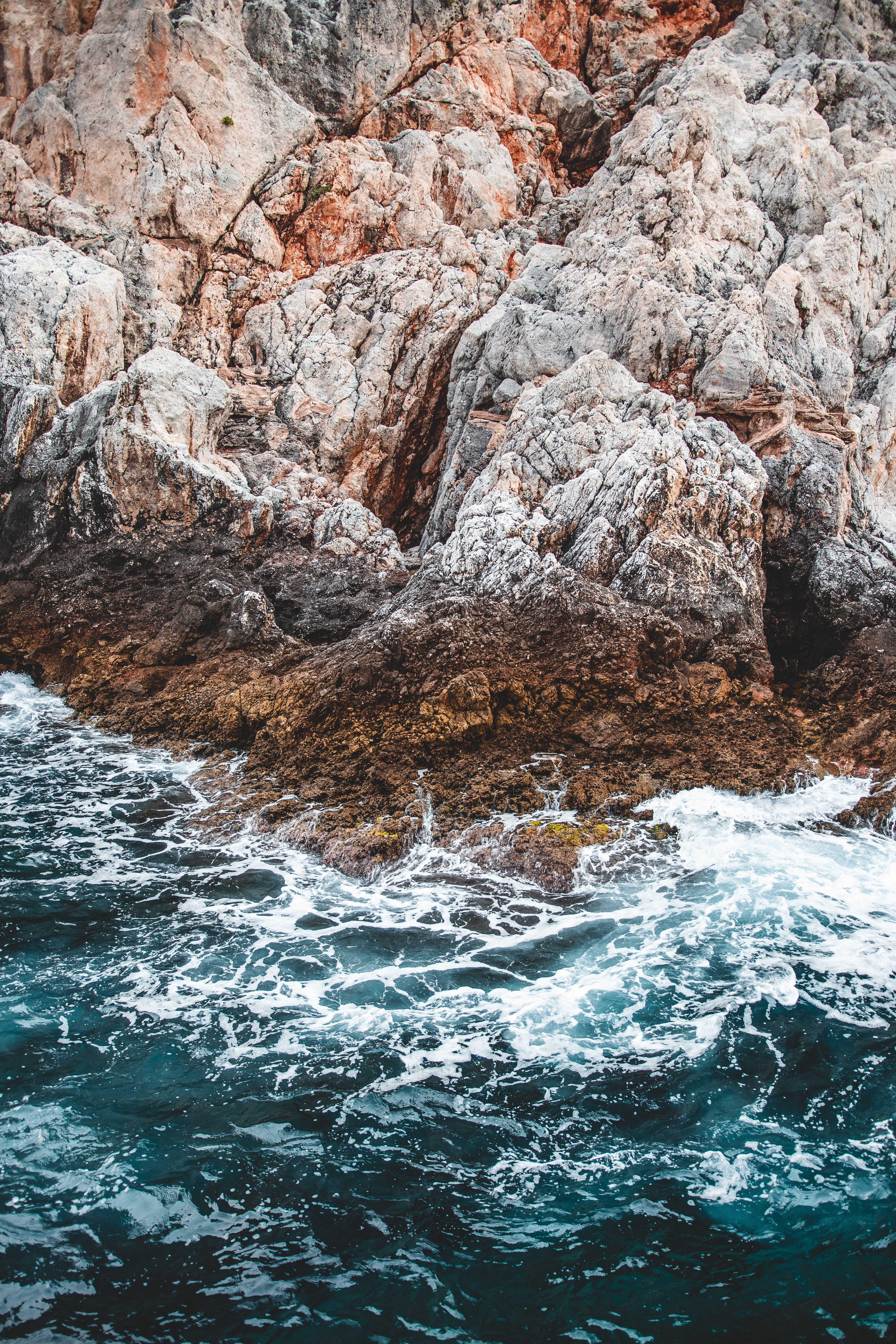 Free download wallpaper Nature, Water, Stones, Sea, Rock, Waves on your PC desktop